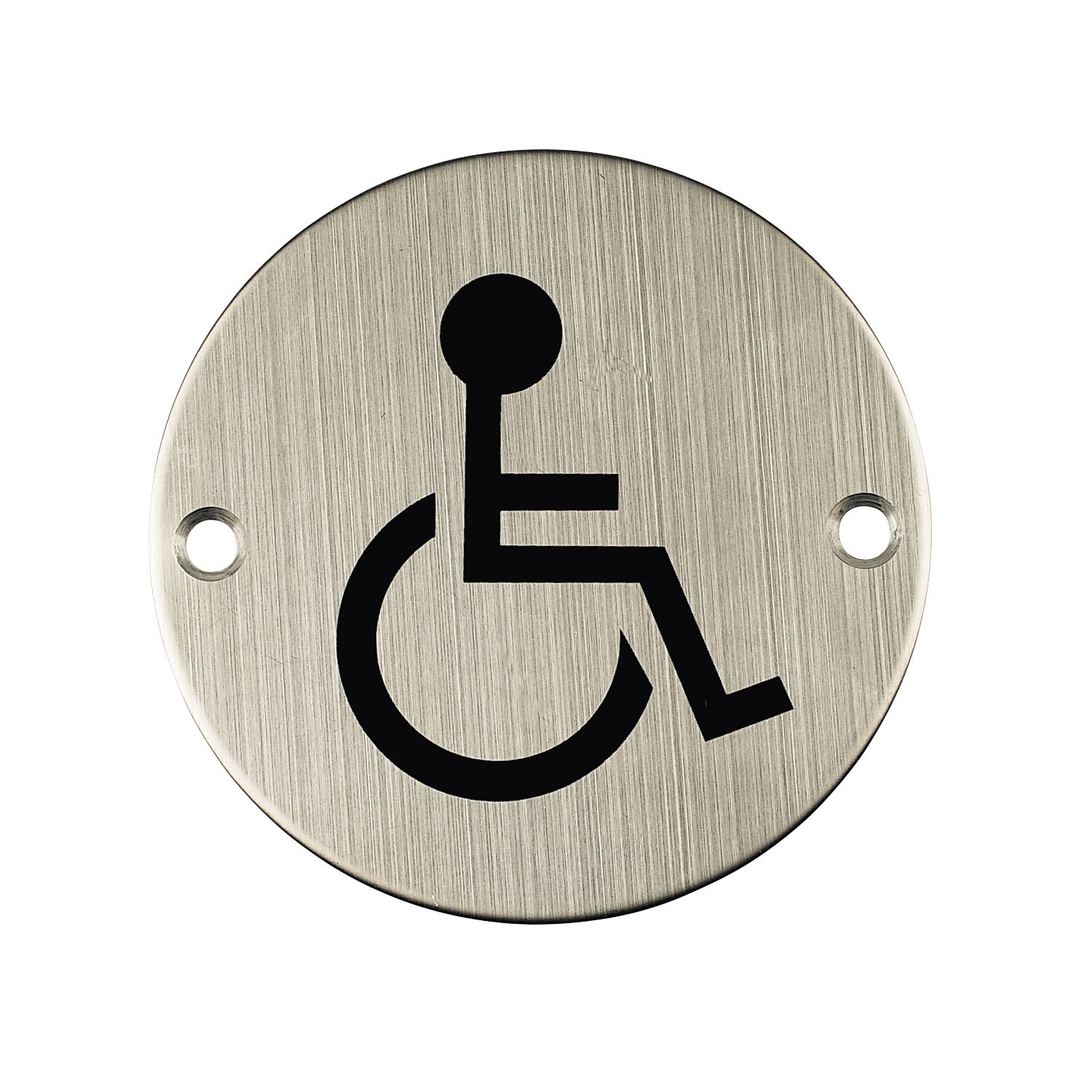 Essentials Disabled Toilet Sign 76mm (29338)