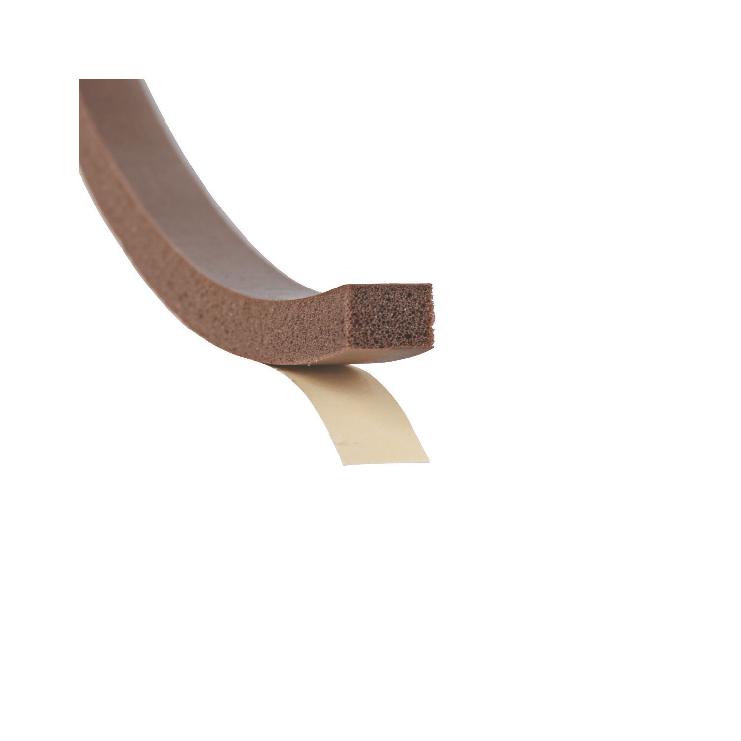 Stormguard Extra Thick Weatherstrips Brown 3.5m 2 Pack (29498)