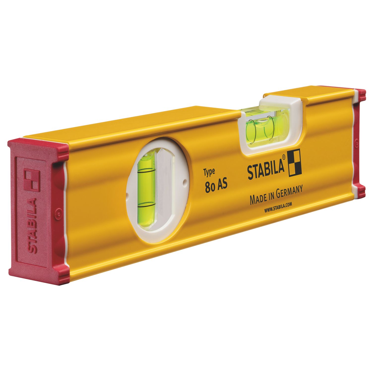 Stabila 80-AS Spirit Level 8" (20cm) (294RG)