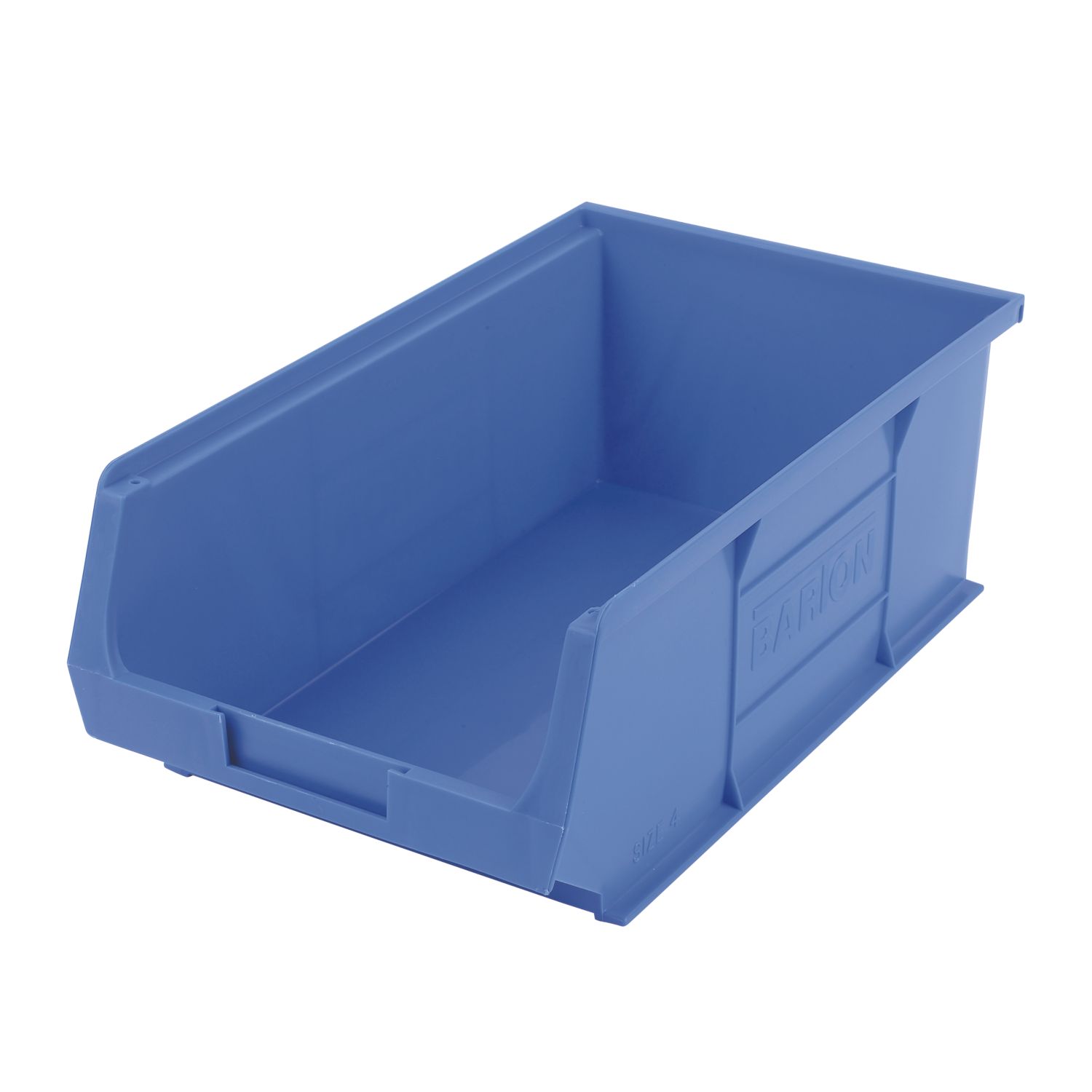 Barton TC4 Semi-Open-Fronted Storage Bins 9.1Ltr Blue 10 Pack (29536)