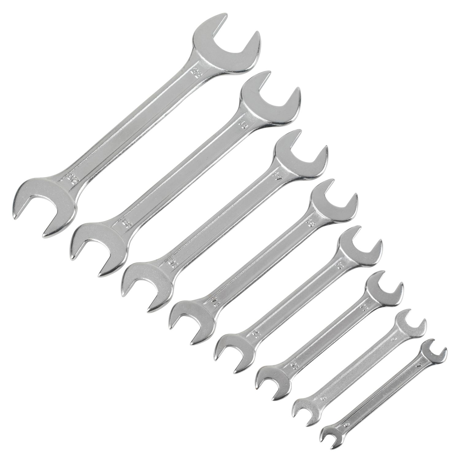 Essentials Open-Ended Spanner Set 8 Pieces (2954V)