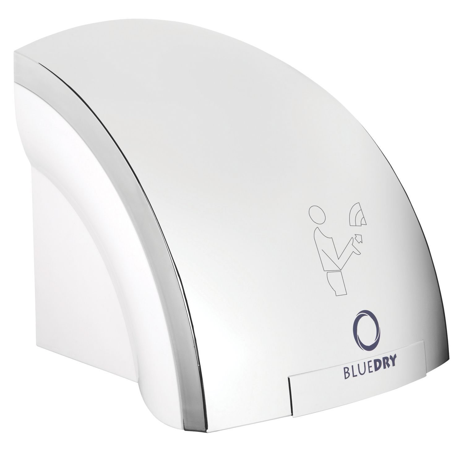 BlueDry Junior Hand Dryer Chrome 2000W (2986X)