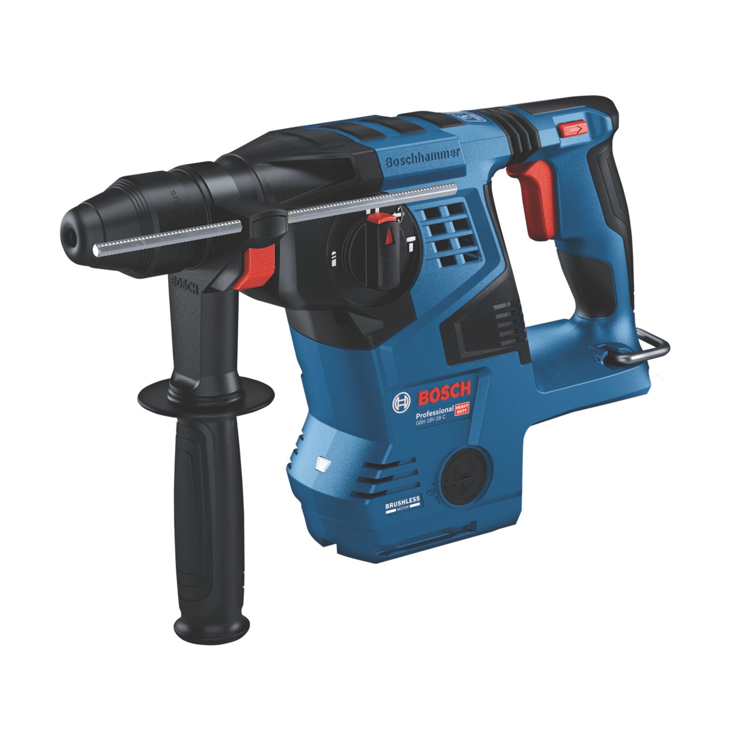 Bosch GBH 18V-28 C 3.3kg 18V Li-Ion ProCORE18V Brushless Cordless SDS Plus Rotary Hammer Drill - Bare (298KU)