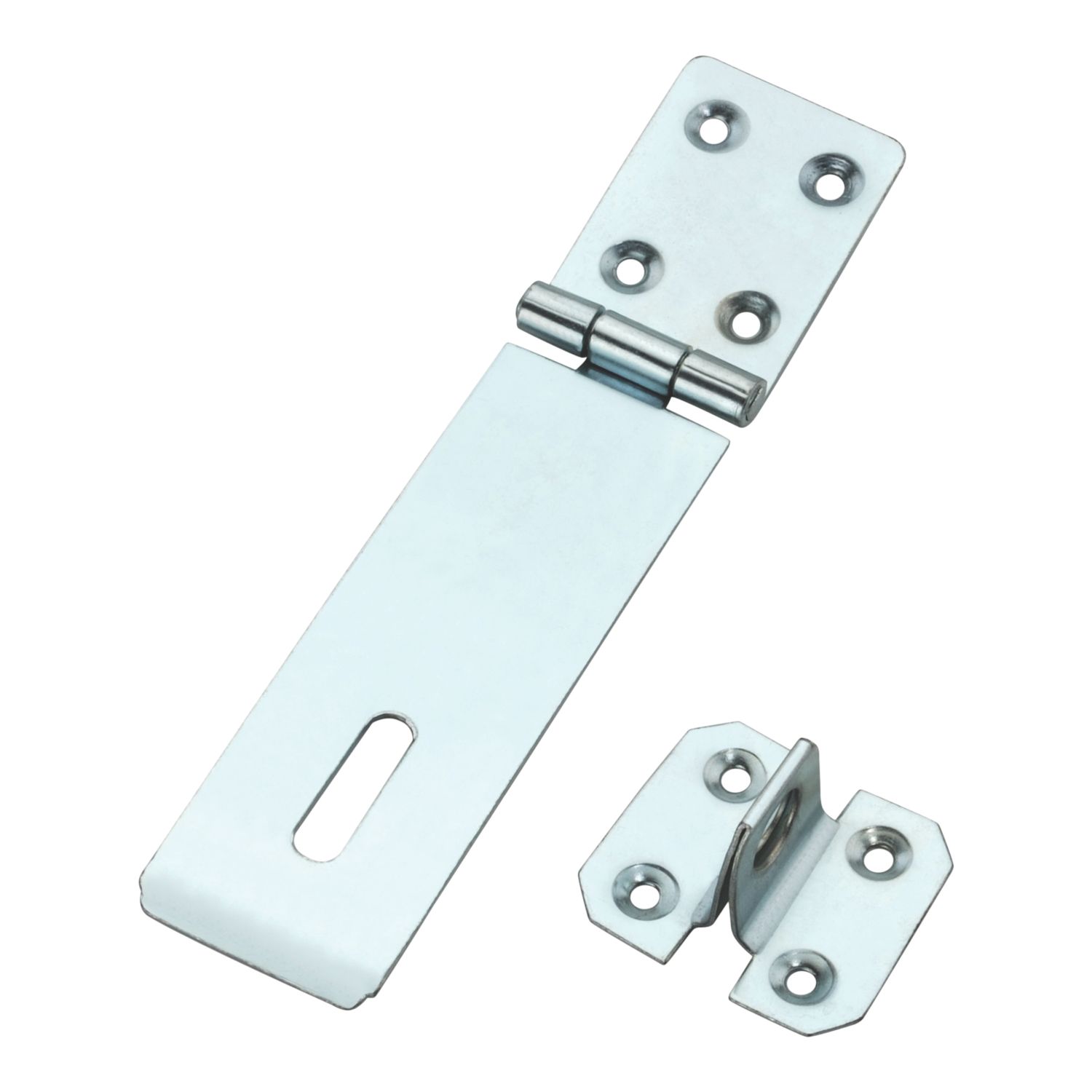 Smith & Locke Hasp & Staple Silver Zinc-Plated 152mm (299VE)