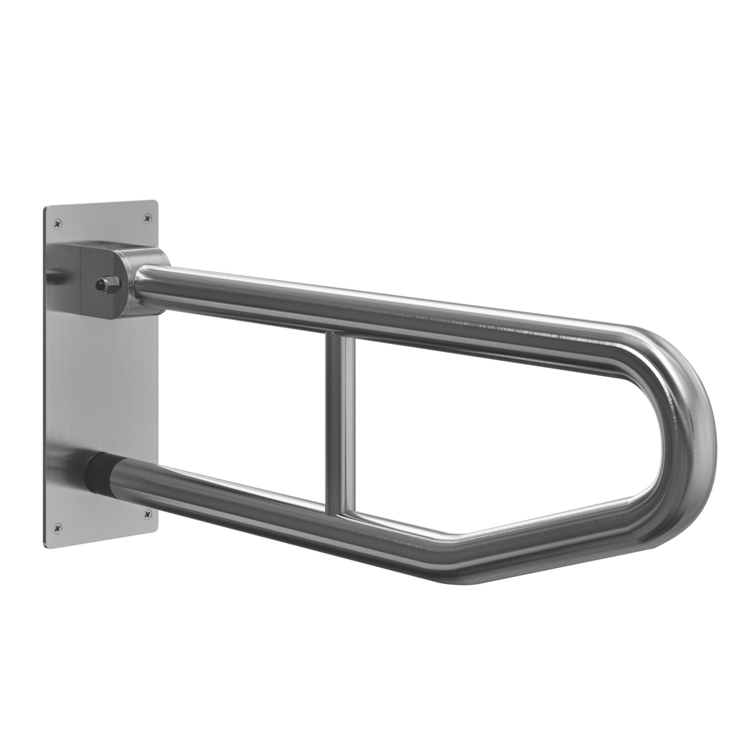 ETAL PDT-001021 Doc M Hinged Grab Rail Brushed Steel 600mm x 200mm x 32mm (300RL)