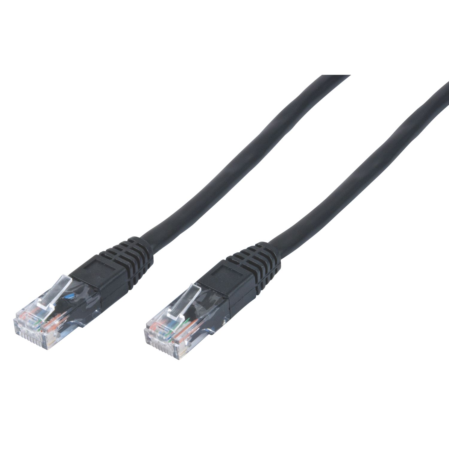 Philex Black Unshielded RJ45 Cat 6 Ethernet Cable 5m (30161)