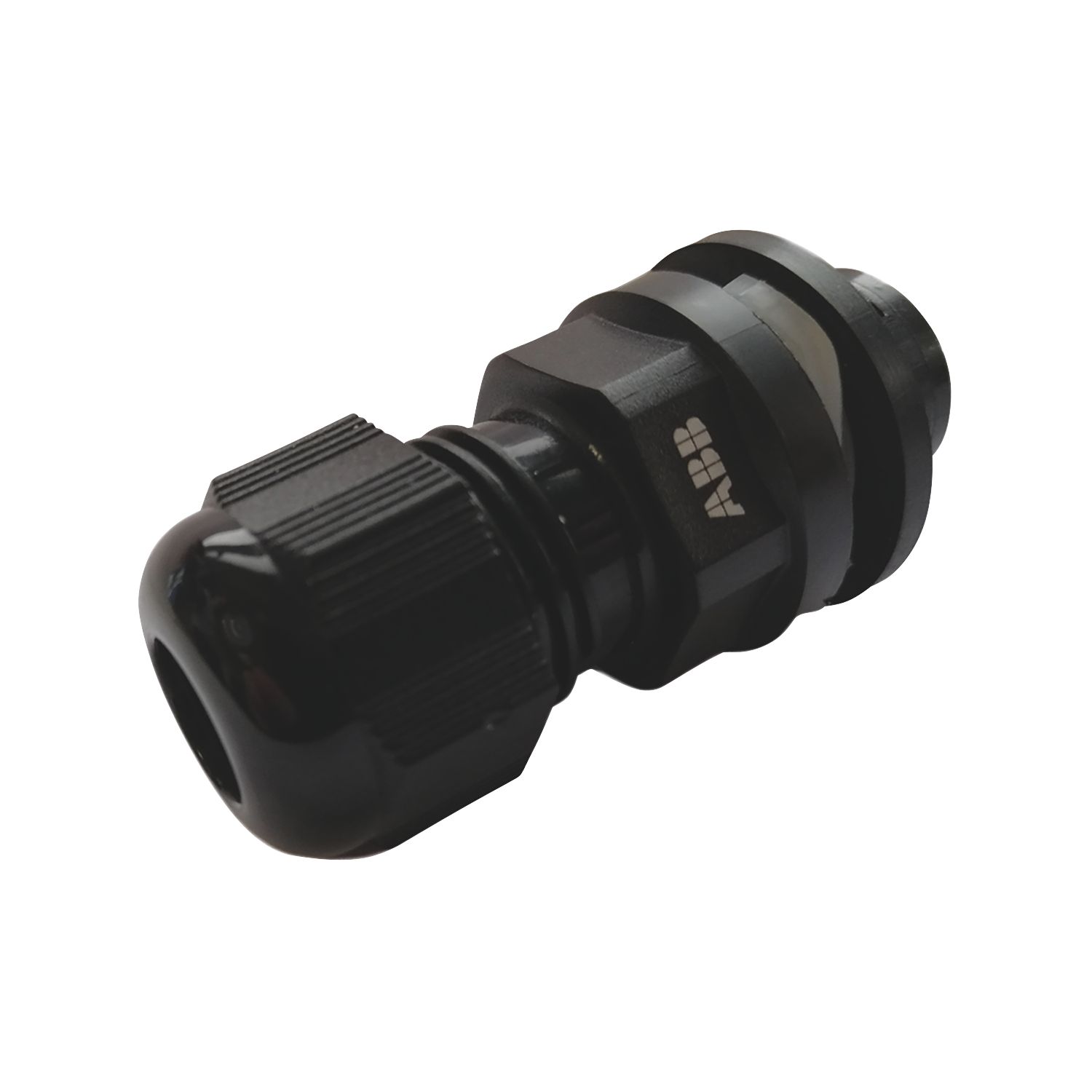 ABB Plastic Quick-Connect Cable Glands 25.2mm Black 10 Pack (301JK)