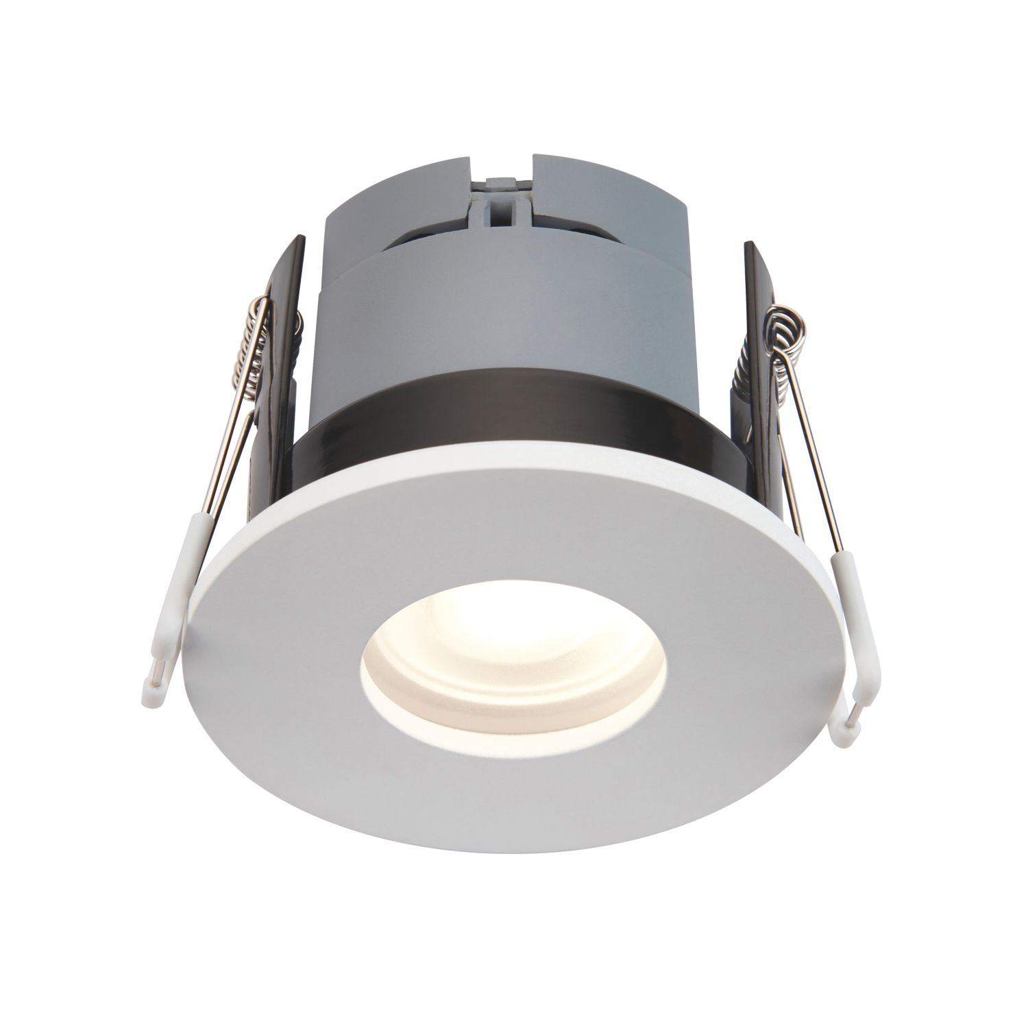Saxby CosmosMidi Fixed Fire Rated LED Recessed Downlight White 6W 630lm (301RE)