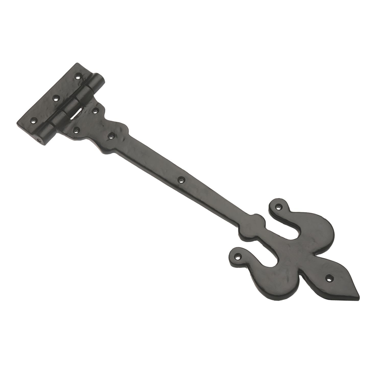 Hardware Solutions Antique Black FDL Hinges 400mm x 110mm 2 Pack (302KK)