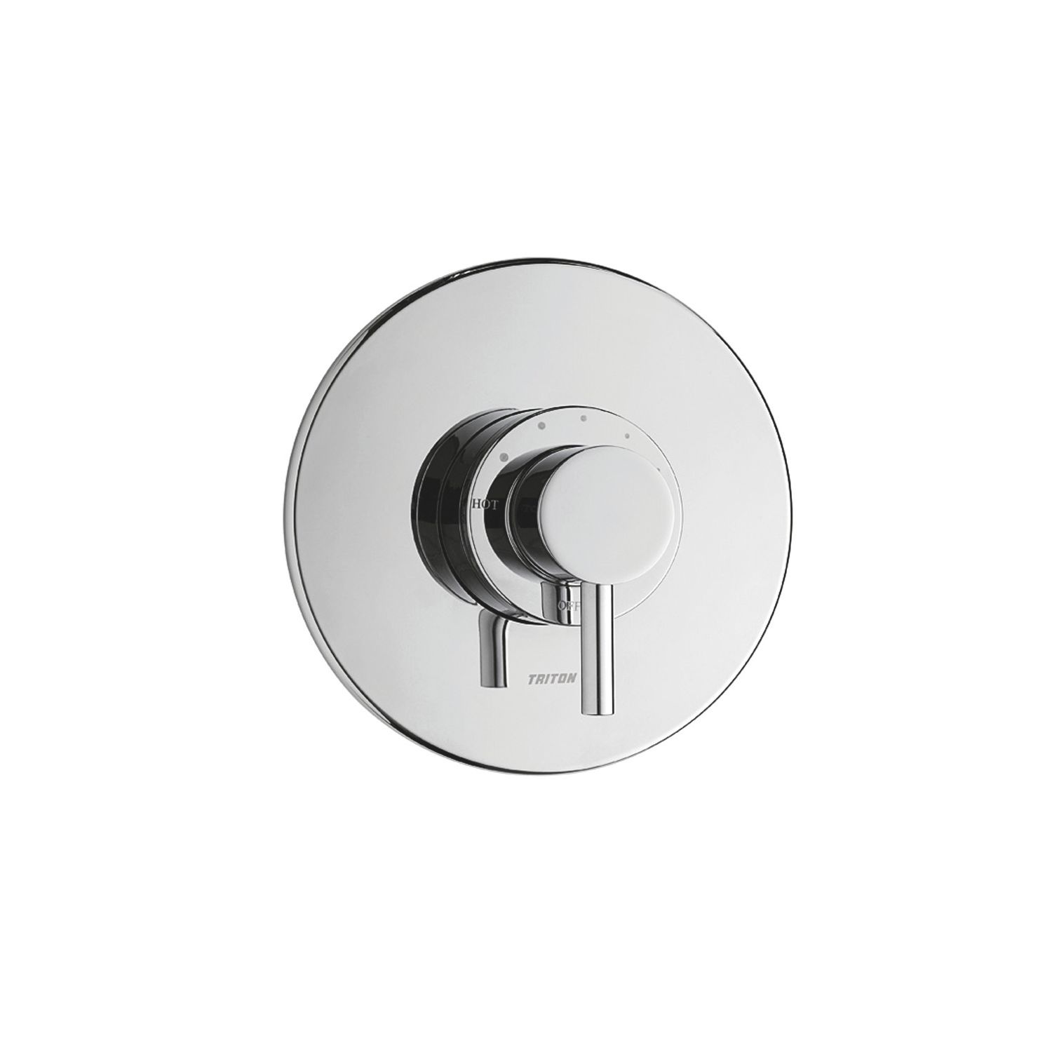 Triton Elina Concealed Single Outlet Thermostatic Chrome Mixer Shower Valve (303FJ)
