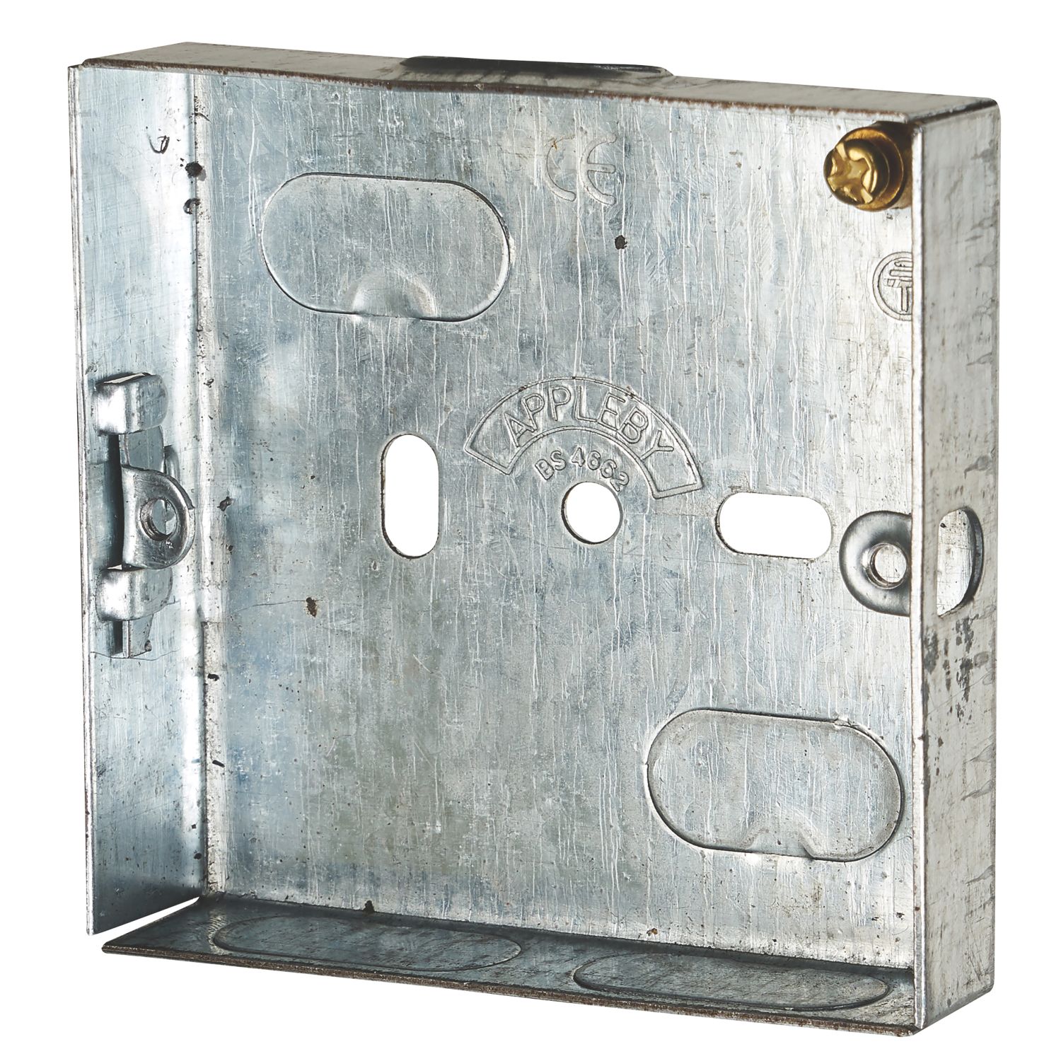 Appleby 1-Gang Galvanised Steel Knockout Box 16mm (30573)