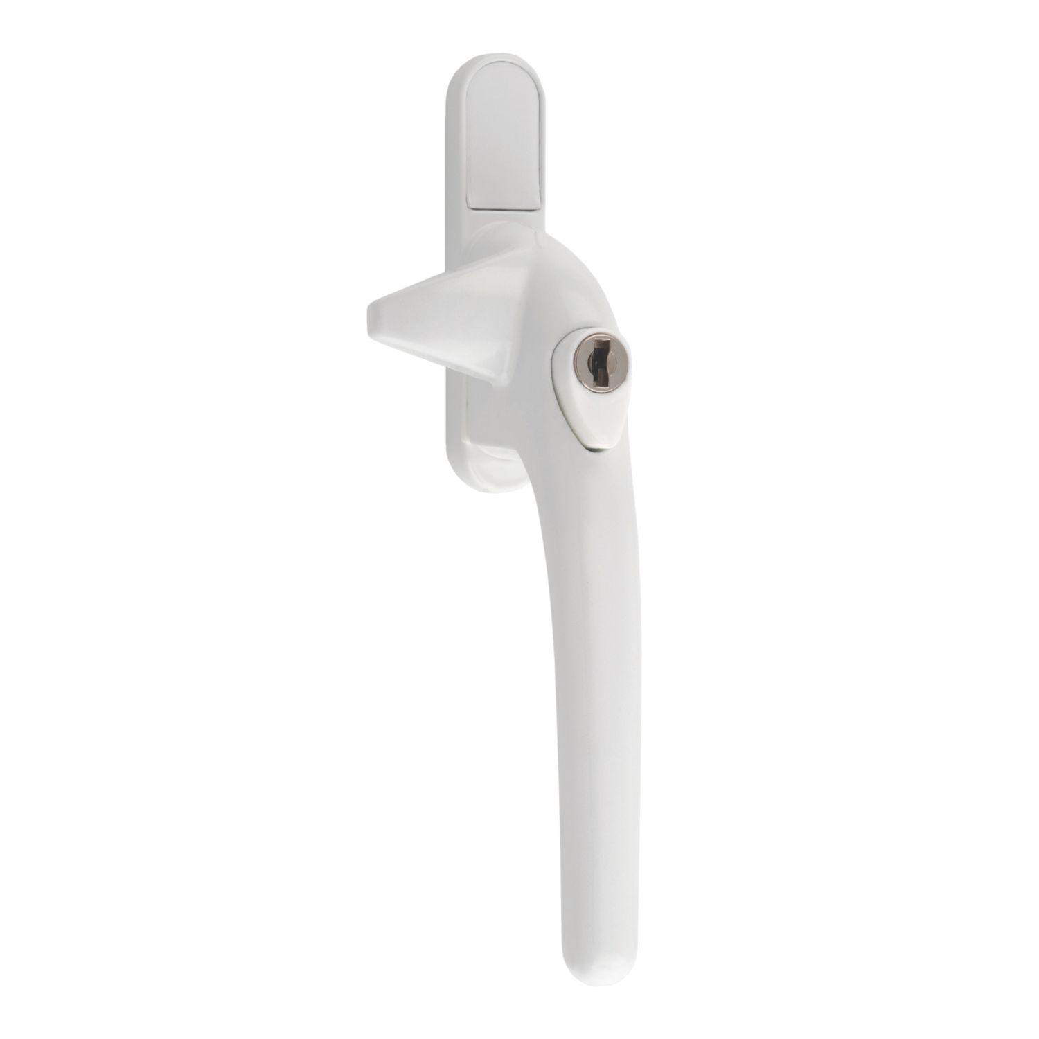 Smith & Locke Right-Handed Cockspur Window Handle White (305CH)