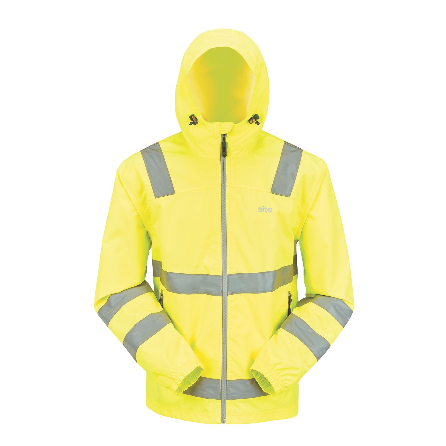 Site Harvell Hi-Vis Lightweight Jacket Yellow 2X Large 47-49" Chest (305RT)
