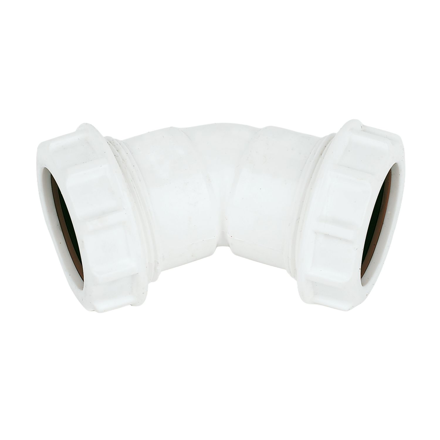 FloPlast WC19 Universal Compression Waste Bend 135 (45°)° 40mm (30640)