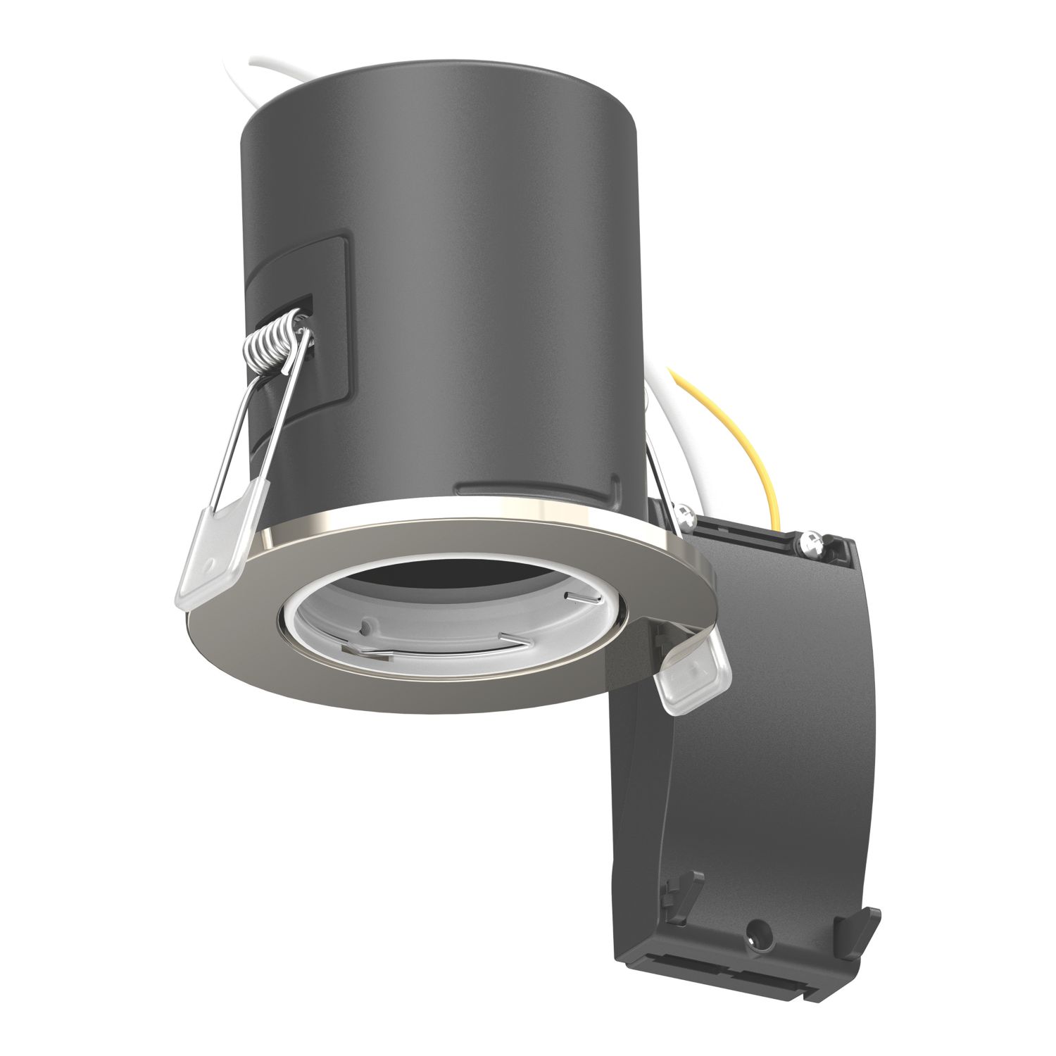 LAP Juventas Tilt Fire Rated Downlight Brushed Nickel (307RE)