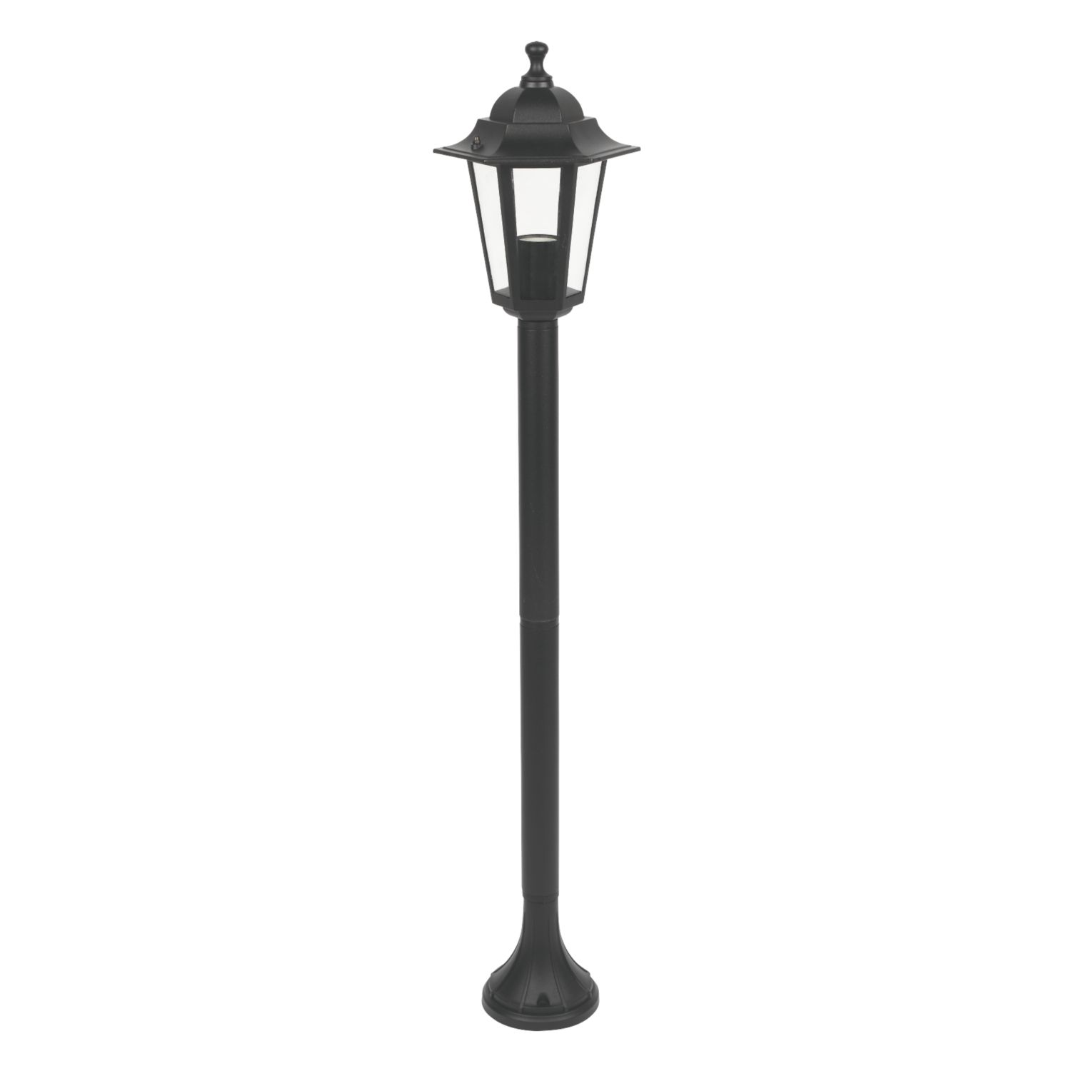 Essentials Coach 1030mm Outdoor Post Light Black (30834)