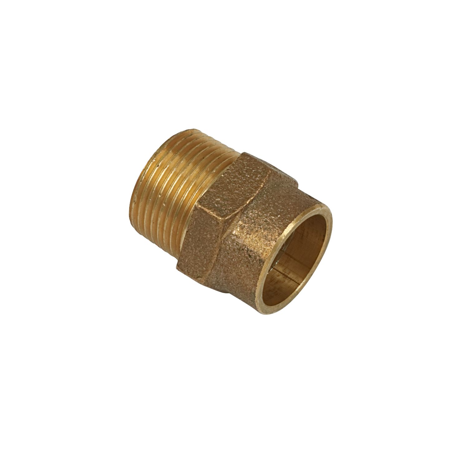 Yorkshire Brass Solder Ring Adapting Male Coupler 22mm x 3/4" (31024)