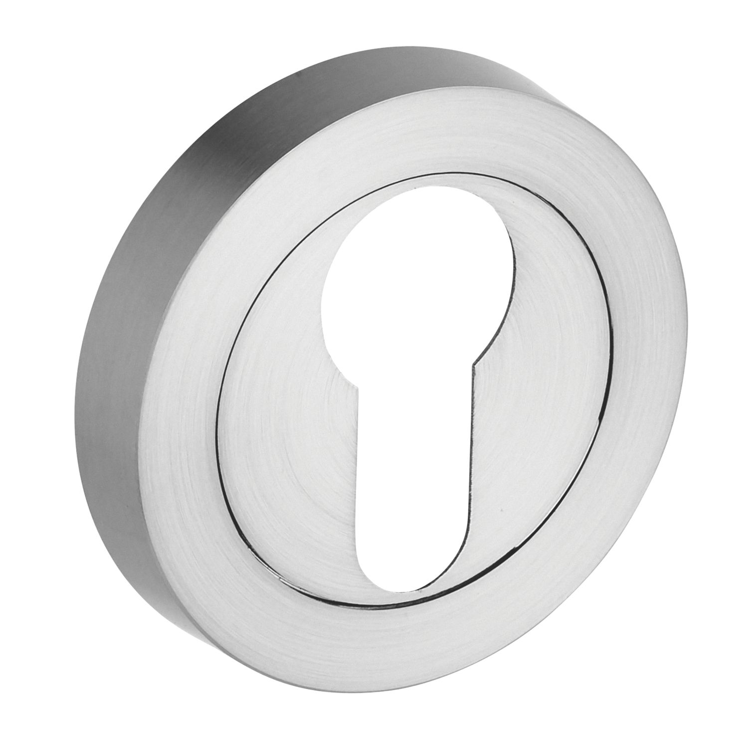 Smith & Locke Euro Escutcheon (Single) Satin Chrome 50mm (310HY)