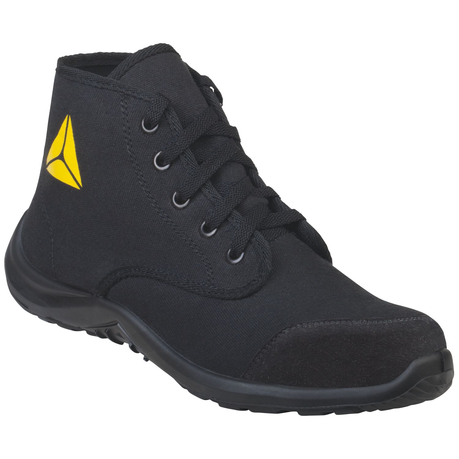 Delta Plus Arona Size 7 Black Steel Toe Cap Safety Trainer Boots (312JH)