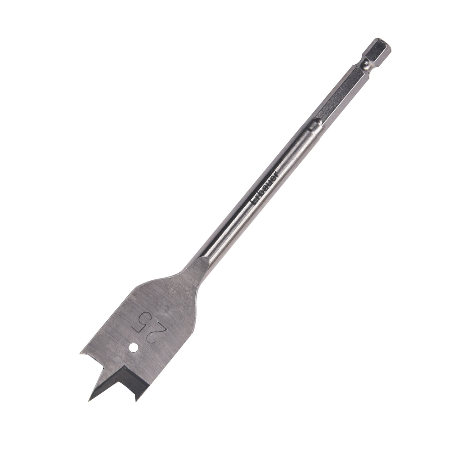 Erbauer Hex Shank Flat Wood Drill Bit 25mm x 152mm (312PH)
