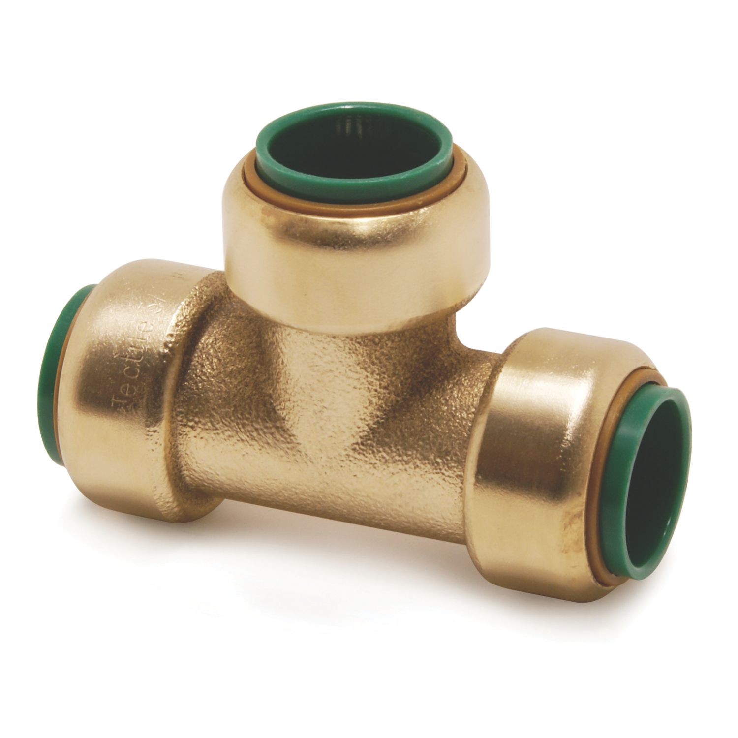 Tectite Classic T24 Brass Push-Fit Equal Tee 3/4" (313KH)
