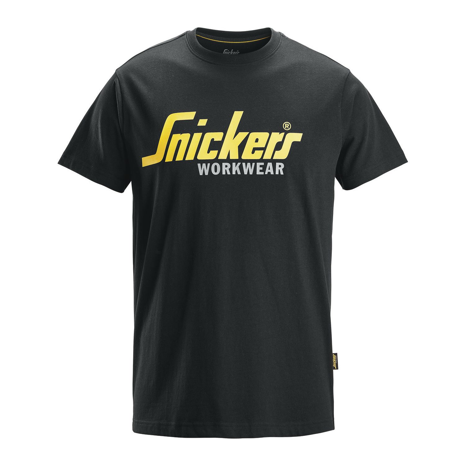 Snickers 2586 Short Sleeve T-Shirt Black Medium 39" Chest (313TV)