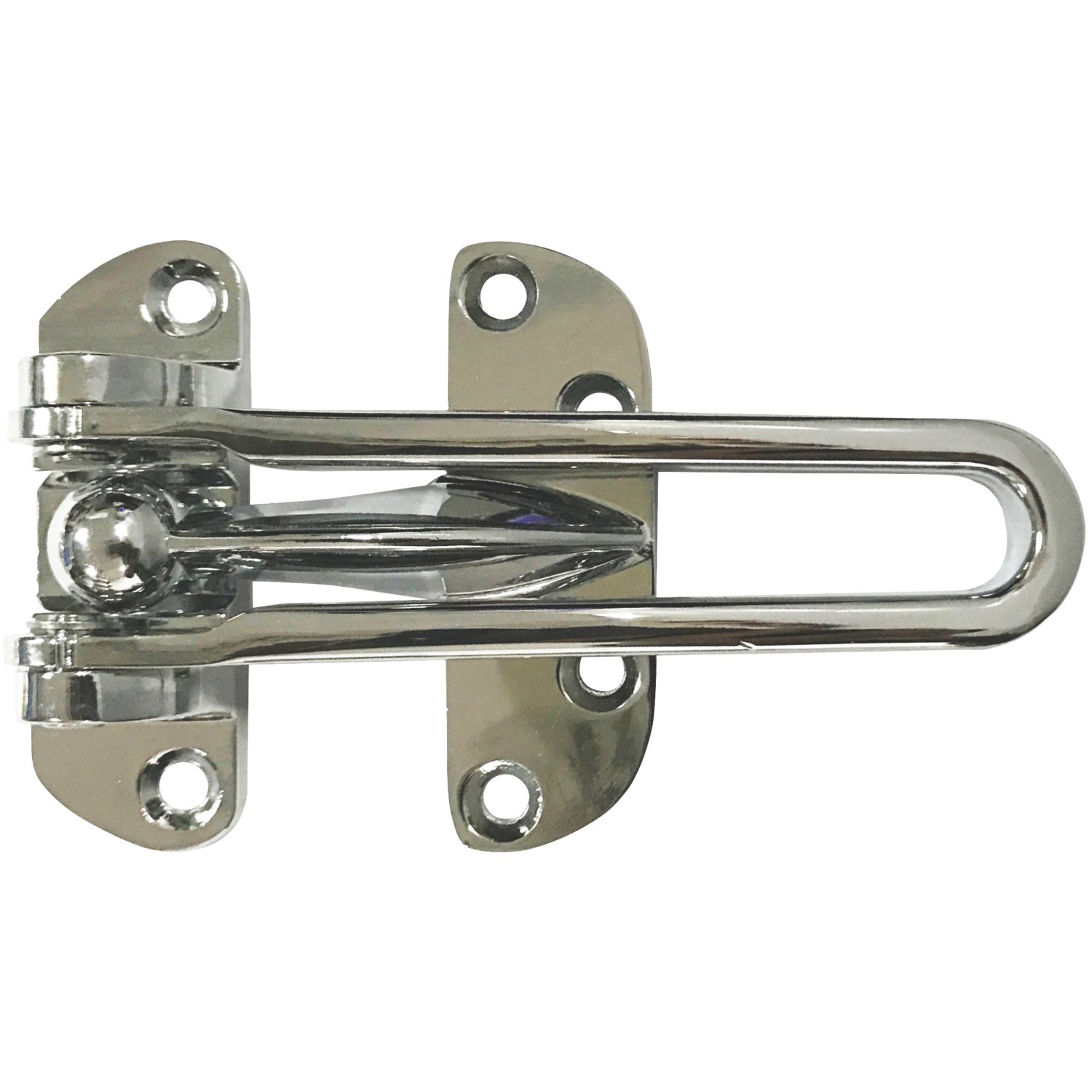 Smith & Locke Door Guard 106mm Polished / Satin Chrome (314FF)