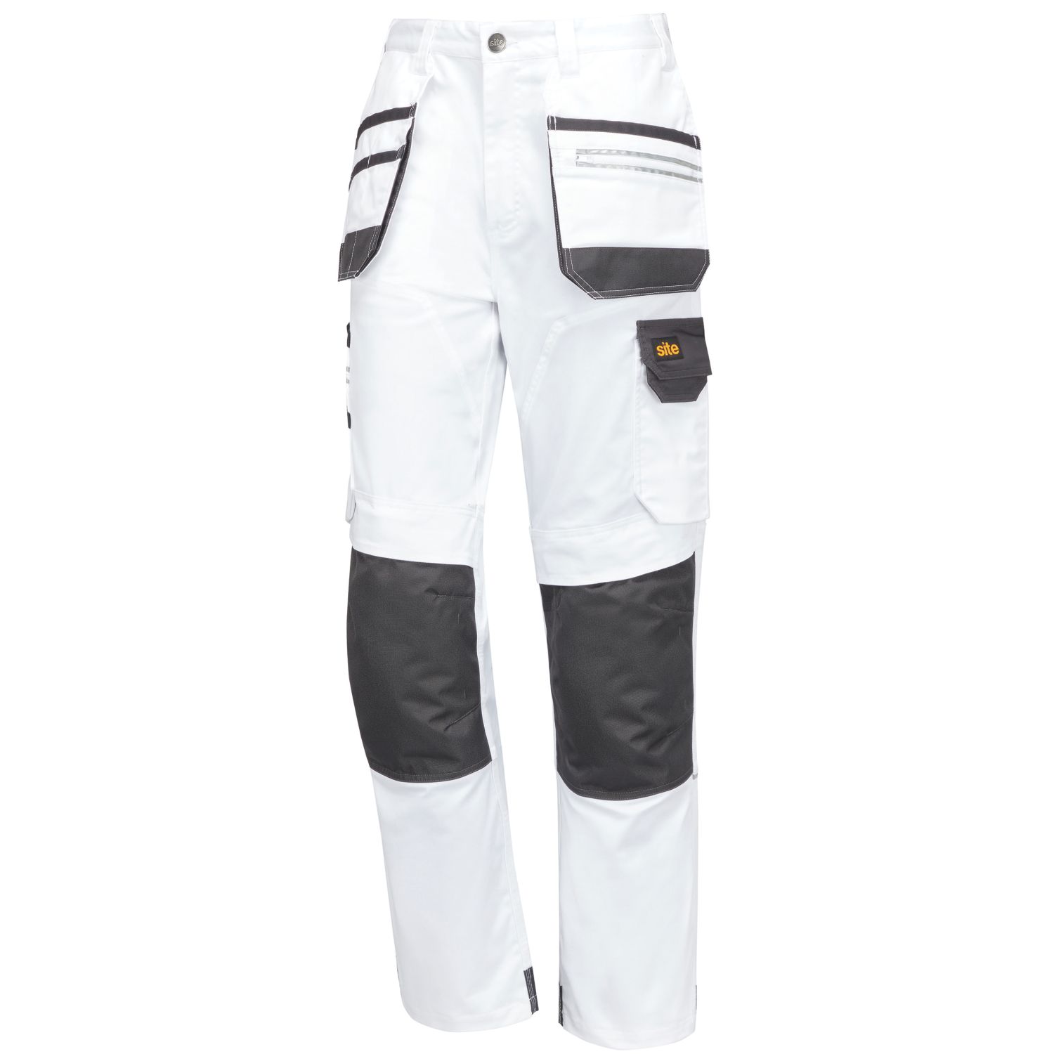 Site Kirksey Stretch Holster Trousers White/Grey 40" W 32" L (314RR)
