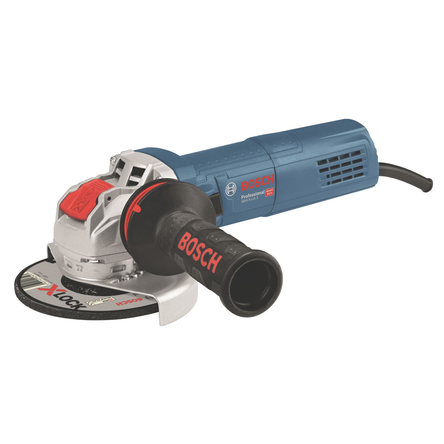Bosch GWX 9-115 S X-Lock 900W 4 1/2" Electric Angle Grinder 240V (316HG)