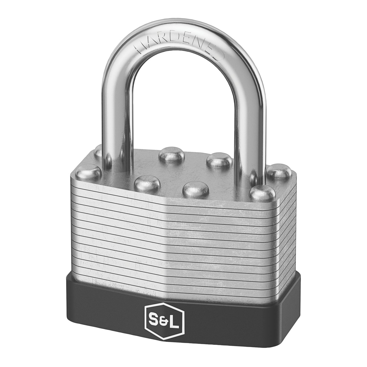 Smith & Locke Laminated Steel Padlock 40mm (317FC)