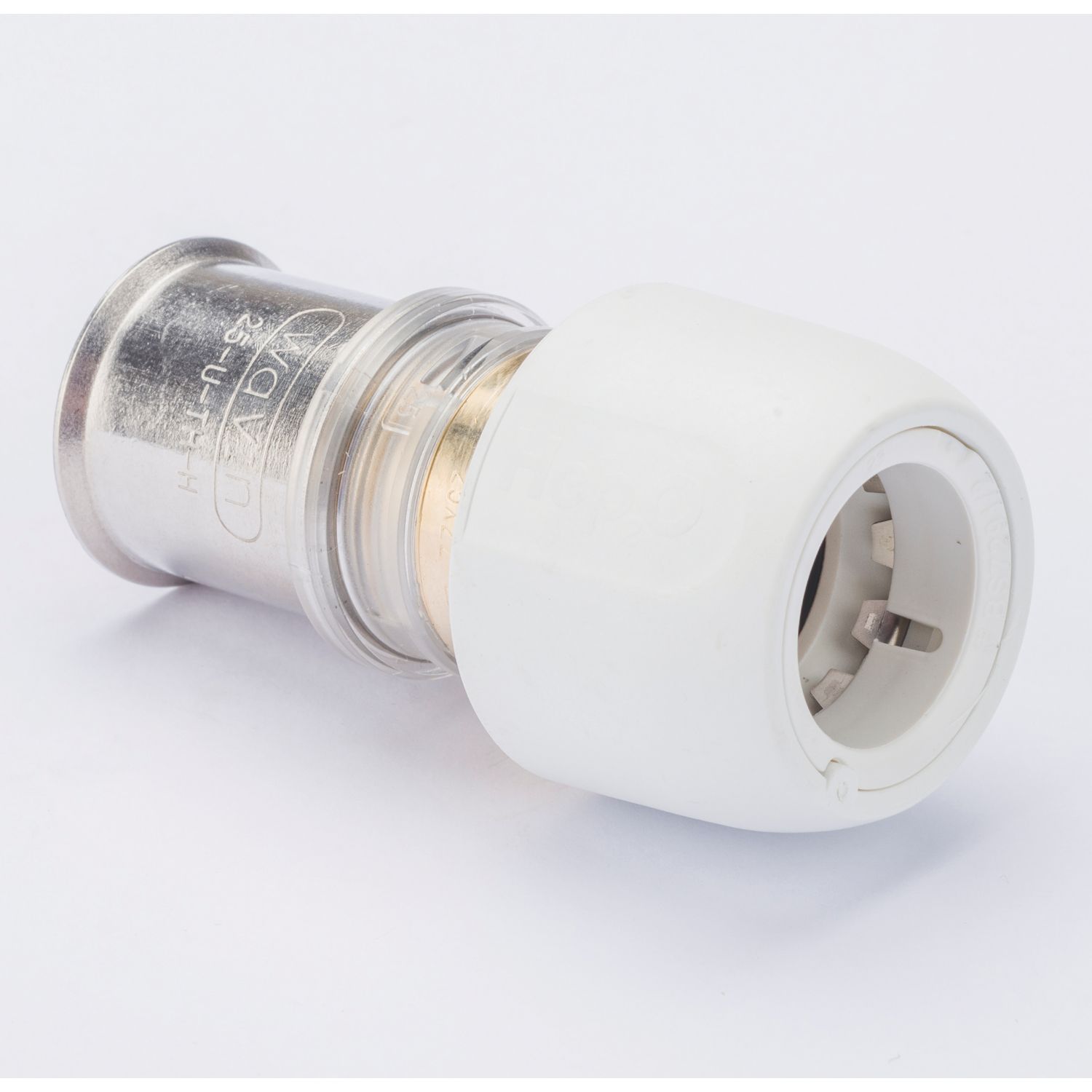 Wavin Tigris M5 Multi-Layer Composite Press-Fit Adapting Coupler to Hep2O 25mm x 22mm 10 Pack (317RM)