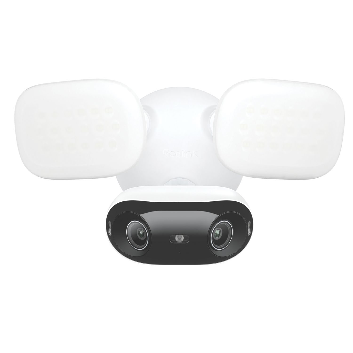 Reolink Floodlight Series F751W White Wired 4K Outdoor Wi-Fi Security Camera with Floodlight & Photocell Sensor (319LH)