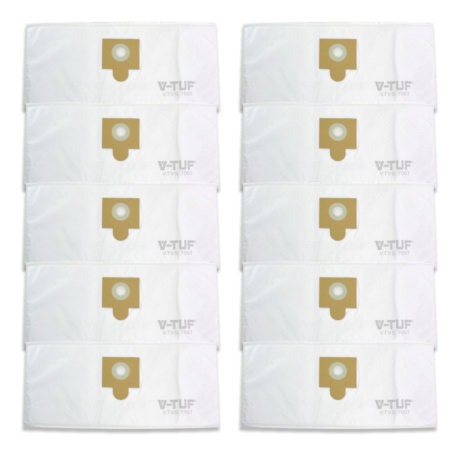 V-Tuf Mighty & Midi 15Ltr Dust Bags 10 Pack (322FN)