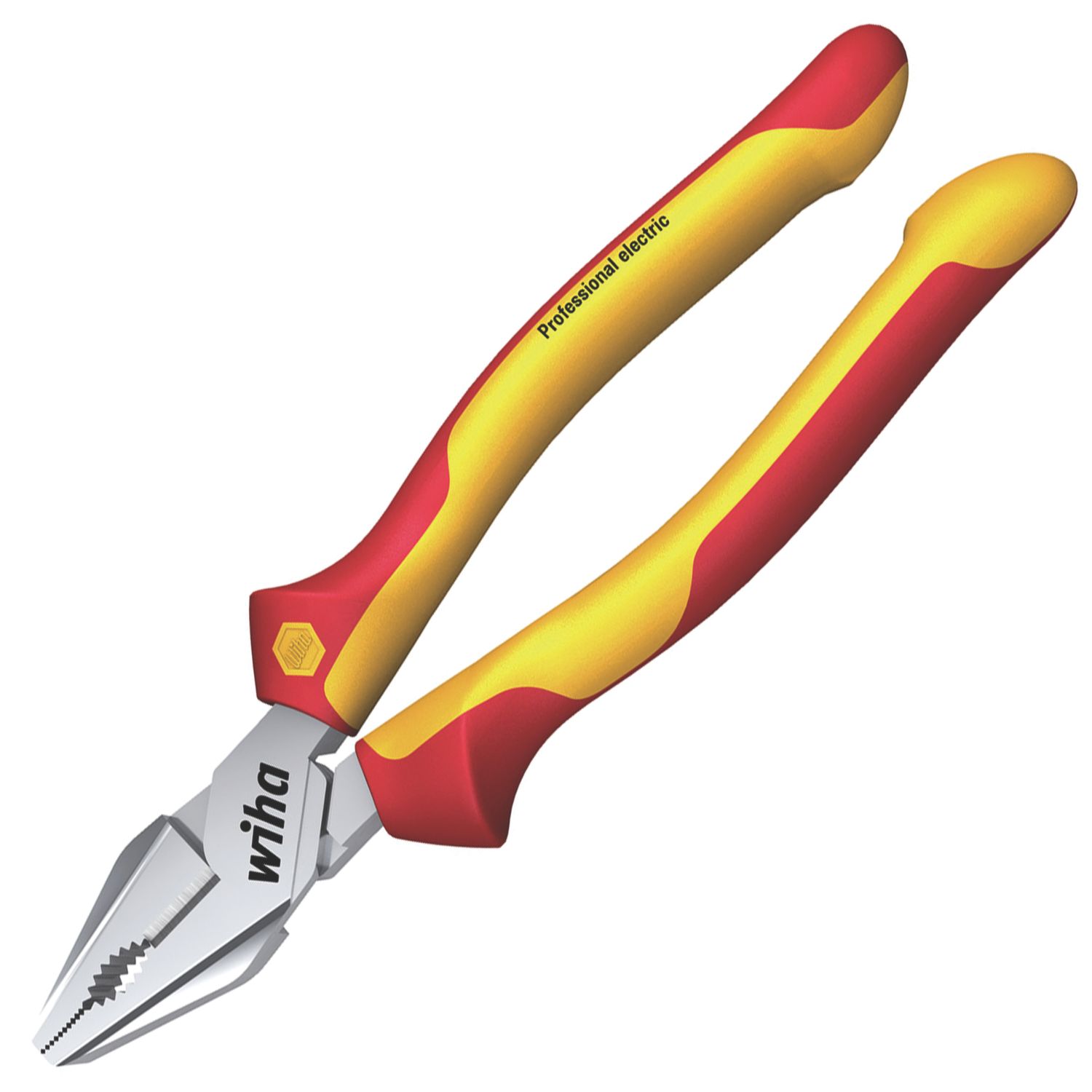 Wiha VDE Combination Pliers 8" (200mm) (322KW)