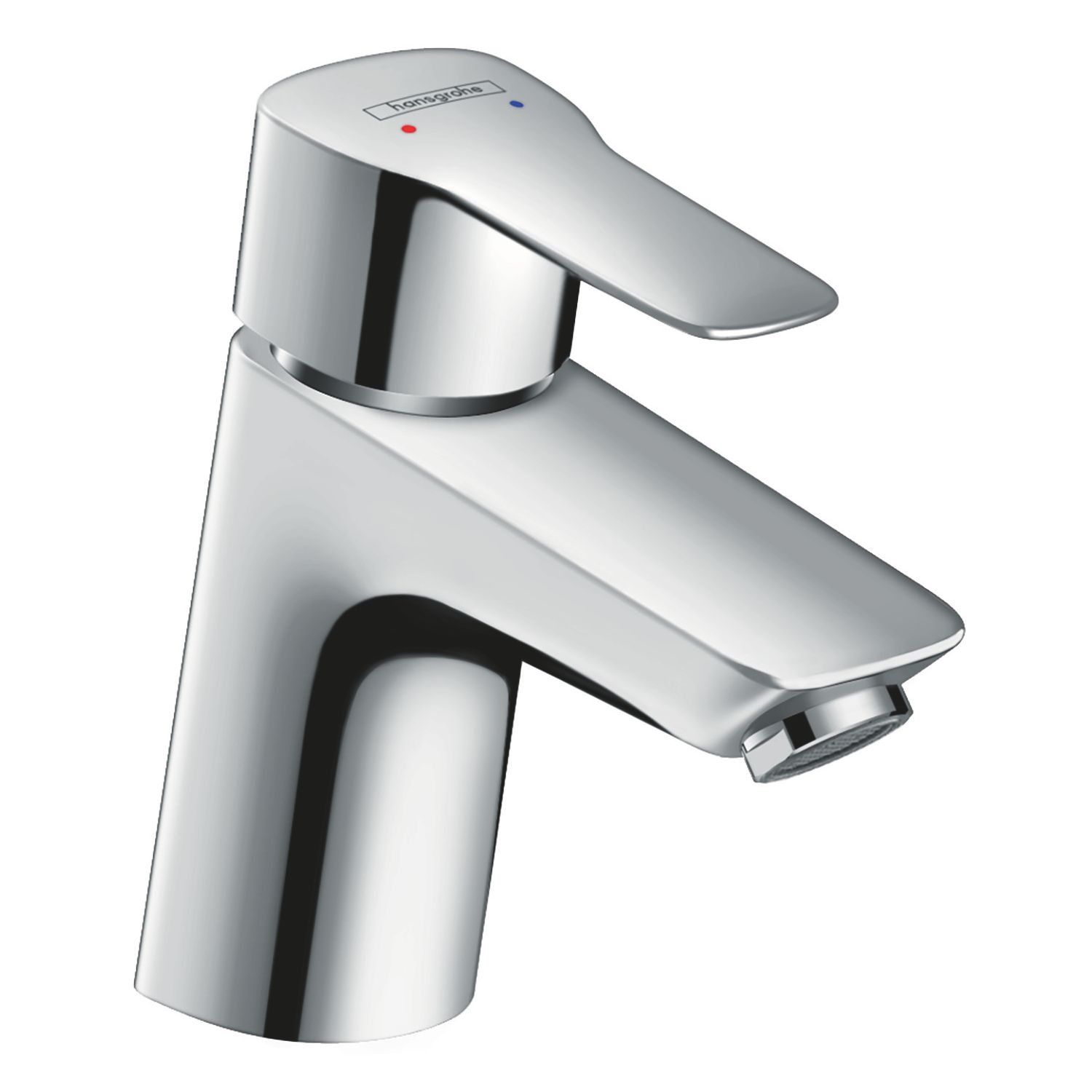 Hansgrohe MySport M Chrome 137mm Cloakroom Lever Mono Basin Mixer Tap With Pop-Up Waste (326FY)