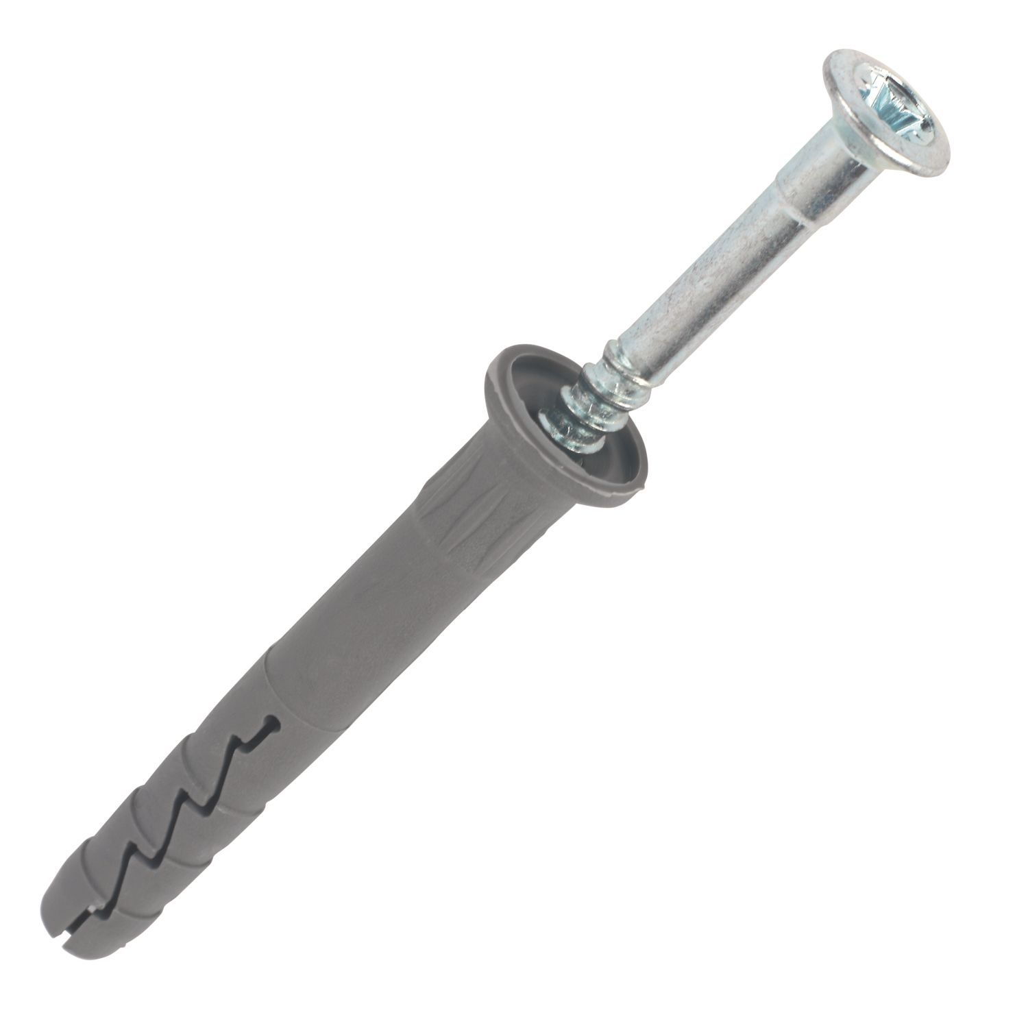 Rawlplug R-FX-N-L Nylon Hammer-In Fixings 8mm x 60mm 100 Pack (326VC)