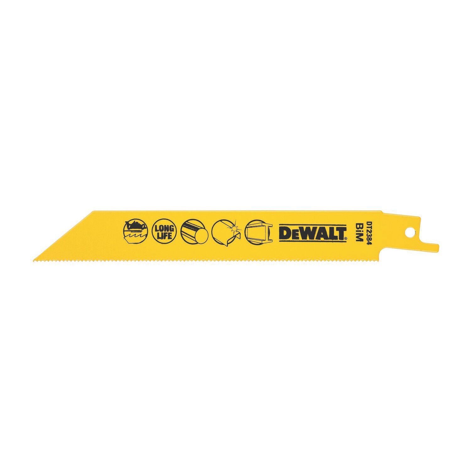 DEWALT DT2384-QZ Multi-Material Reciprocating Saw Blades 152mm 5 Pack (3273V)