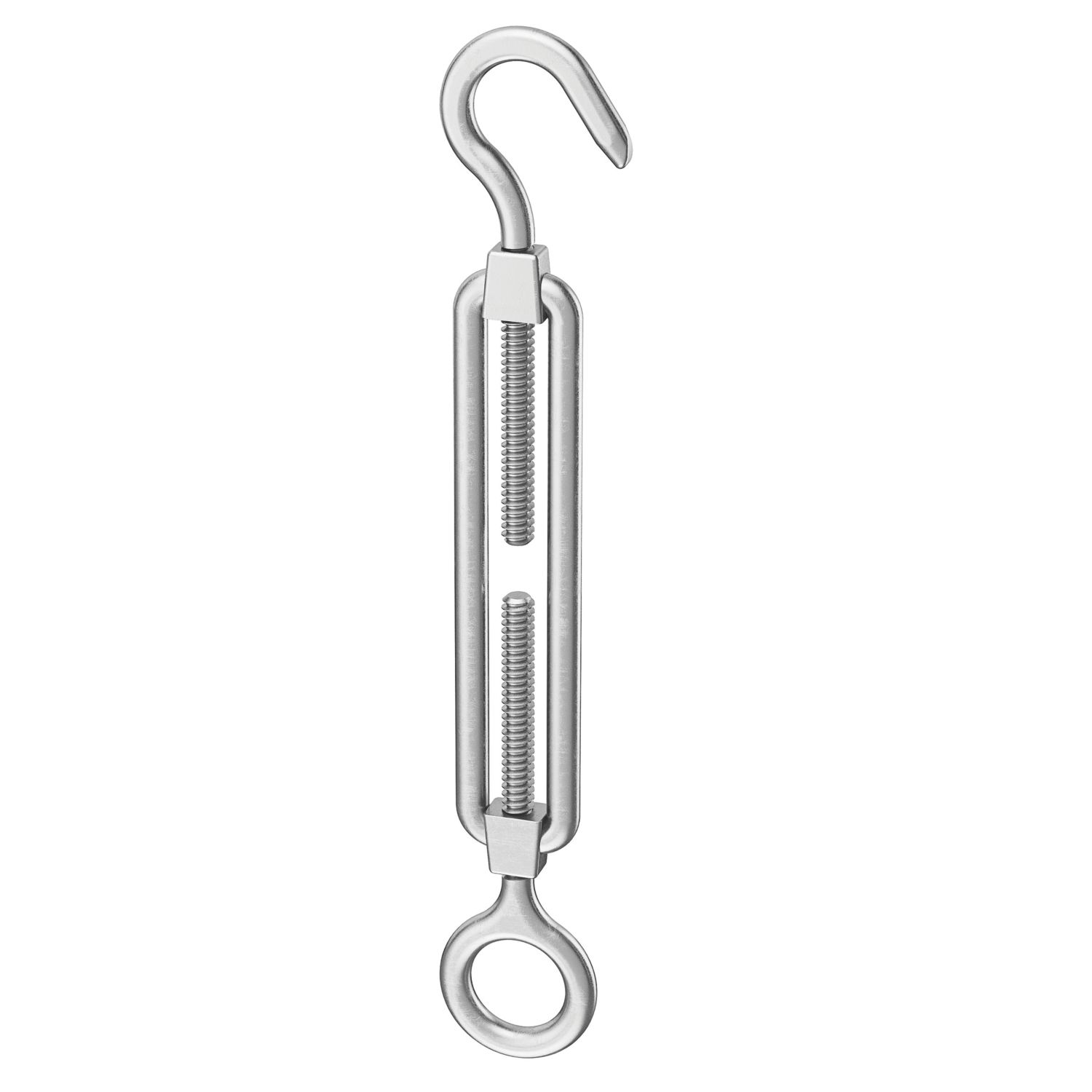 Essentials Steel Hook & Eye Turnbuckles 8mm 2 Pack (327FE)
