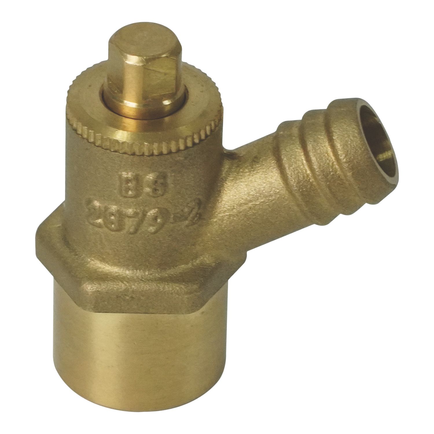 Flomasta End Feed Drain Cock 22mm (328FA)