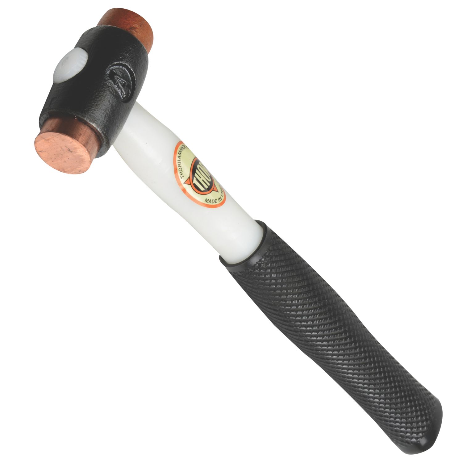 Thor Size A Copper/Hide Hammer 14oz (0.34kg) (329KF)