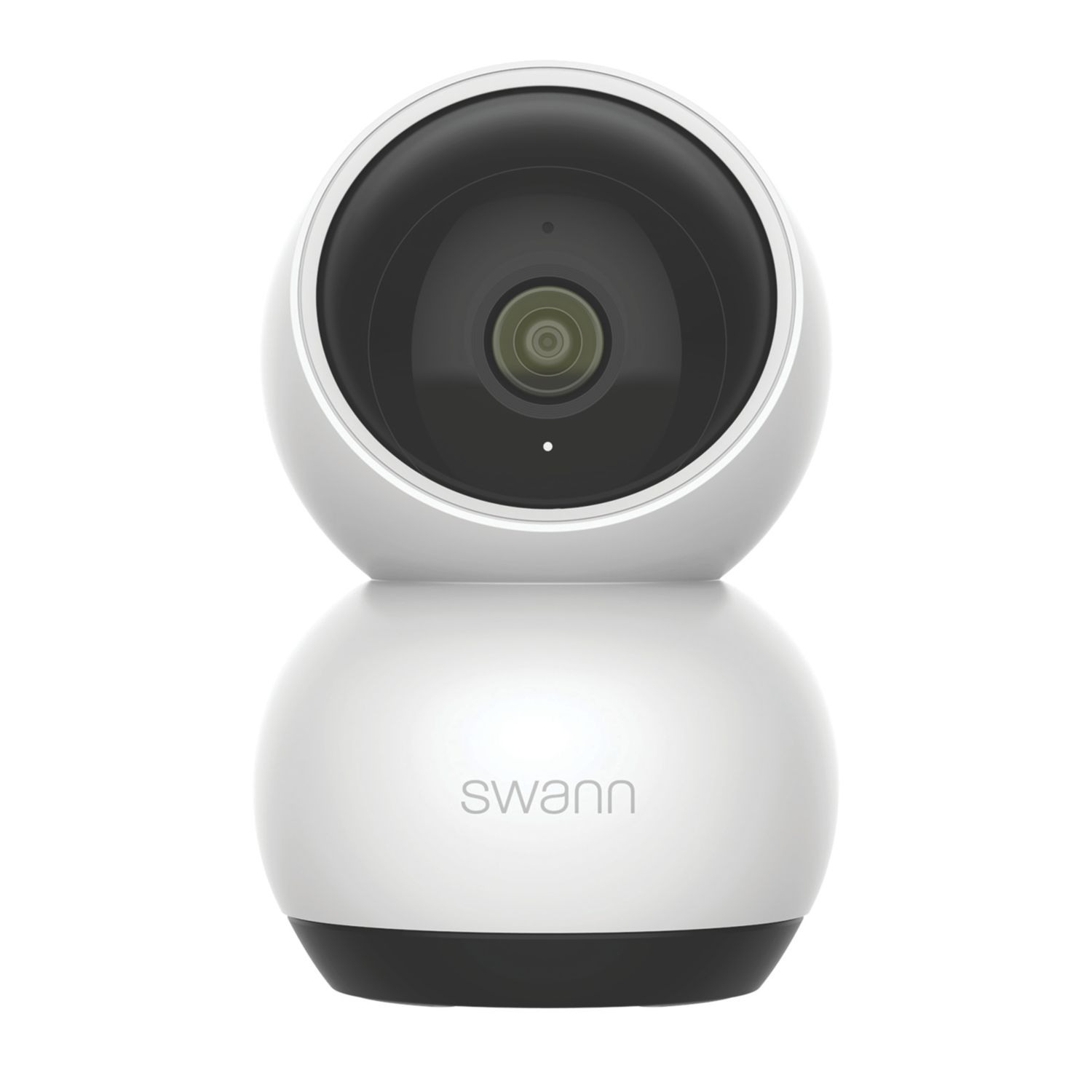 Swann SWIFI-SE2KPT-EU Mains-Powered White Wired 2K Indoor Round Pan & Tilt Security Camera (332AM)