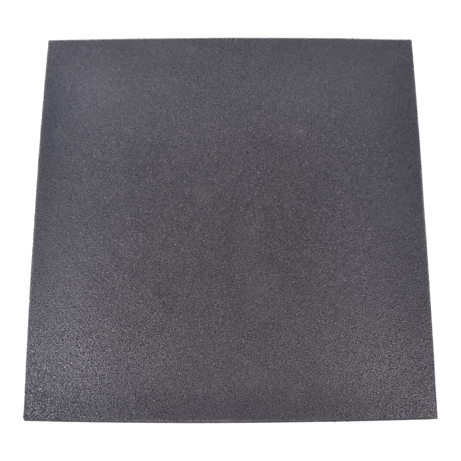 Essentials Rubber Multi-Purpose Floor Mat Black 600mm x 600mm x 12mm (333KN)