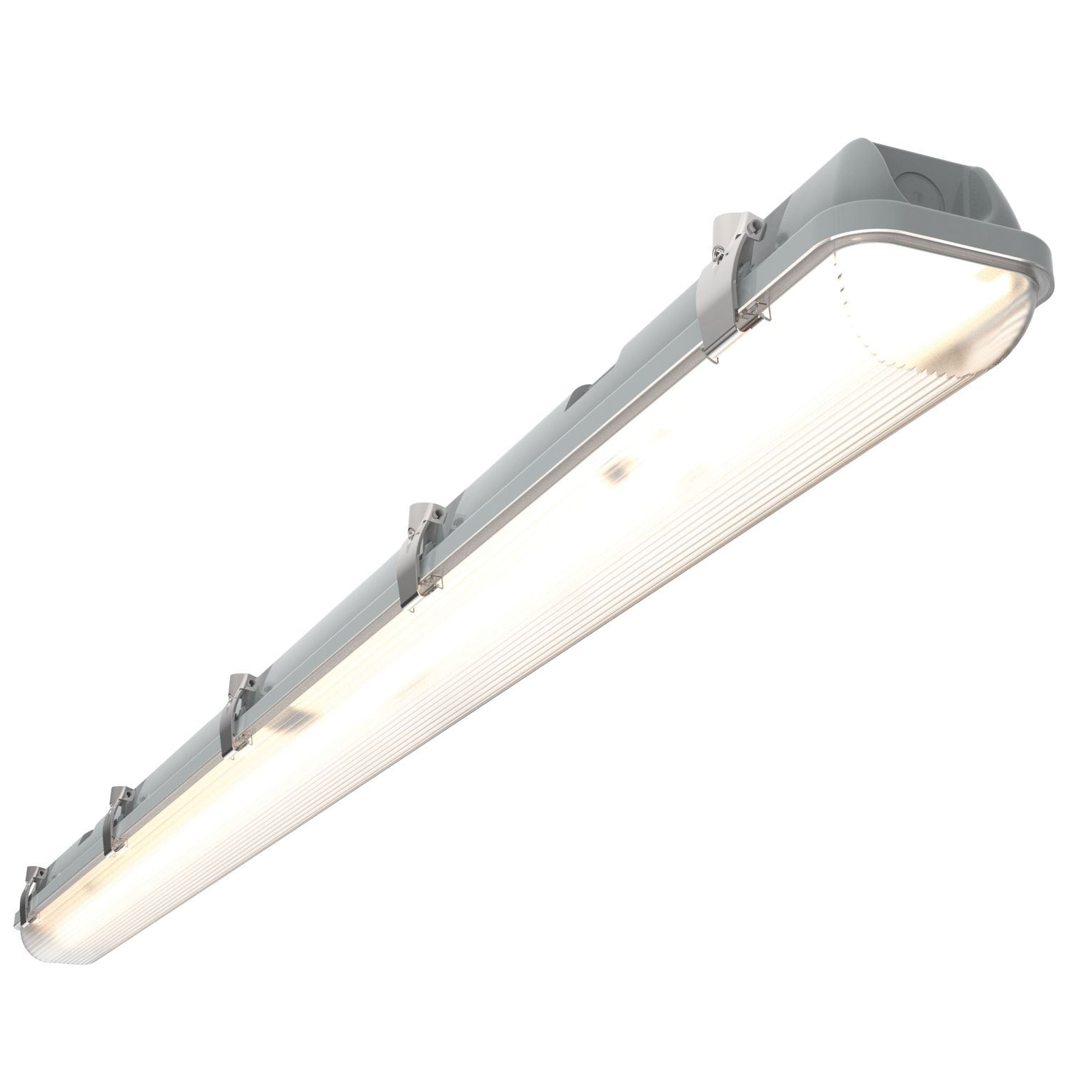 4lite Tornado Single 4ft LED Non-Corrosive Batten Fitting 20W 2088lm 230V (333PG)