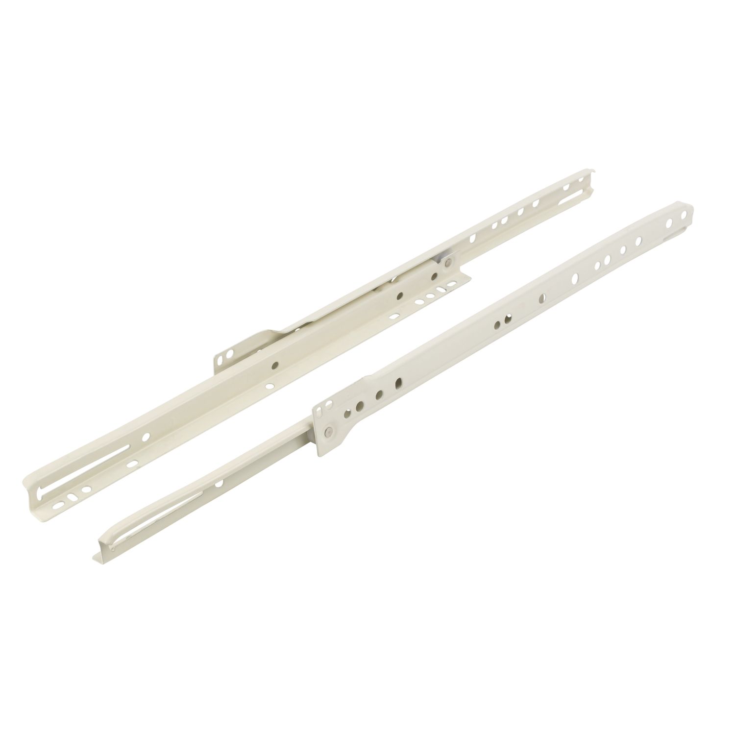 Smith & Locke Cream Bottom Fix Drawer Runners 349mm 2 Pack (3350R)