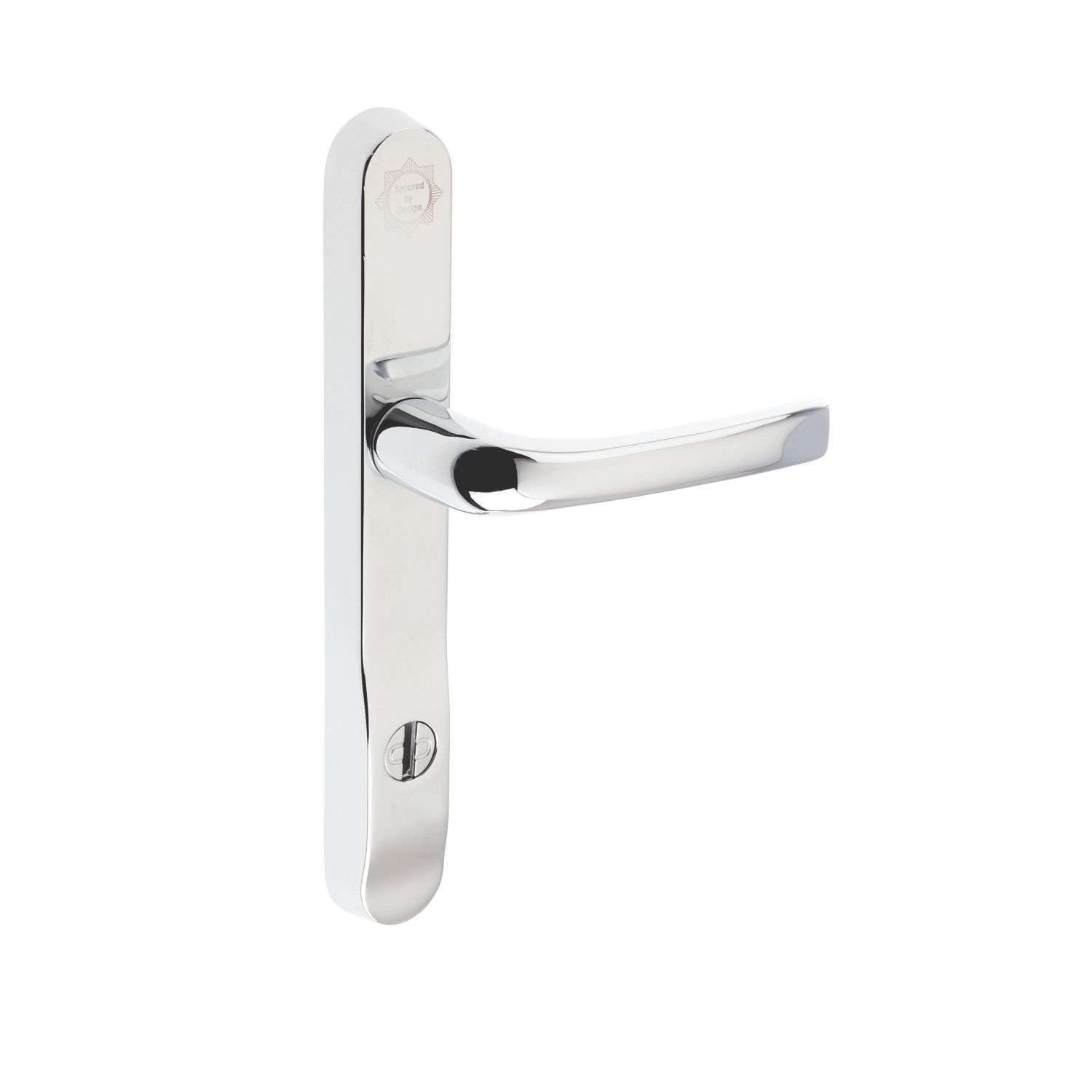 Mila ProSecure Enhanced Security Type B Door Handle Pair Polished Chrome (33558)