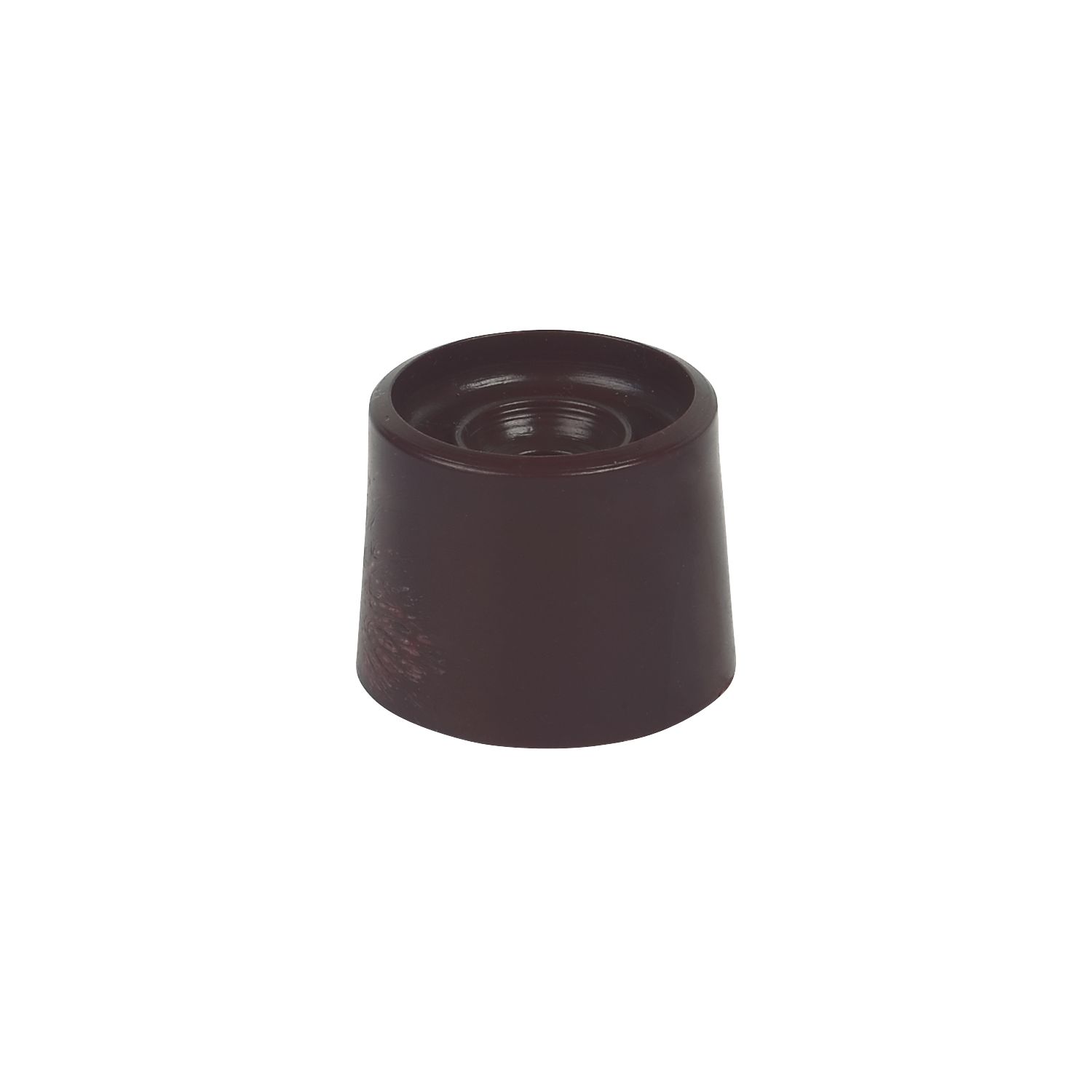 Round Door Stops 32 x 20mm Black 10 Pack (33654)