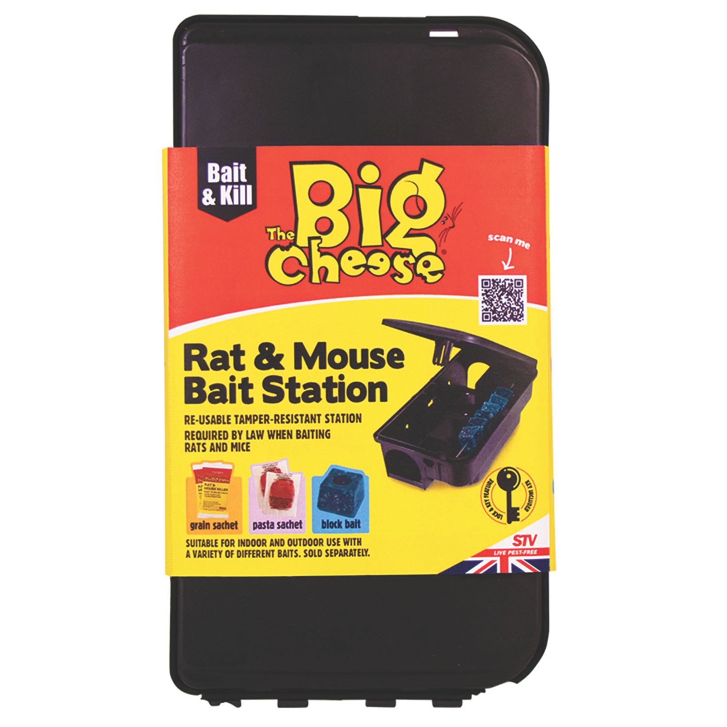The Big Cheese Rat & Mouse Universal Non-Baited Station (336CR)