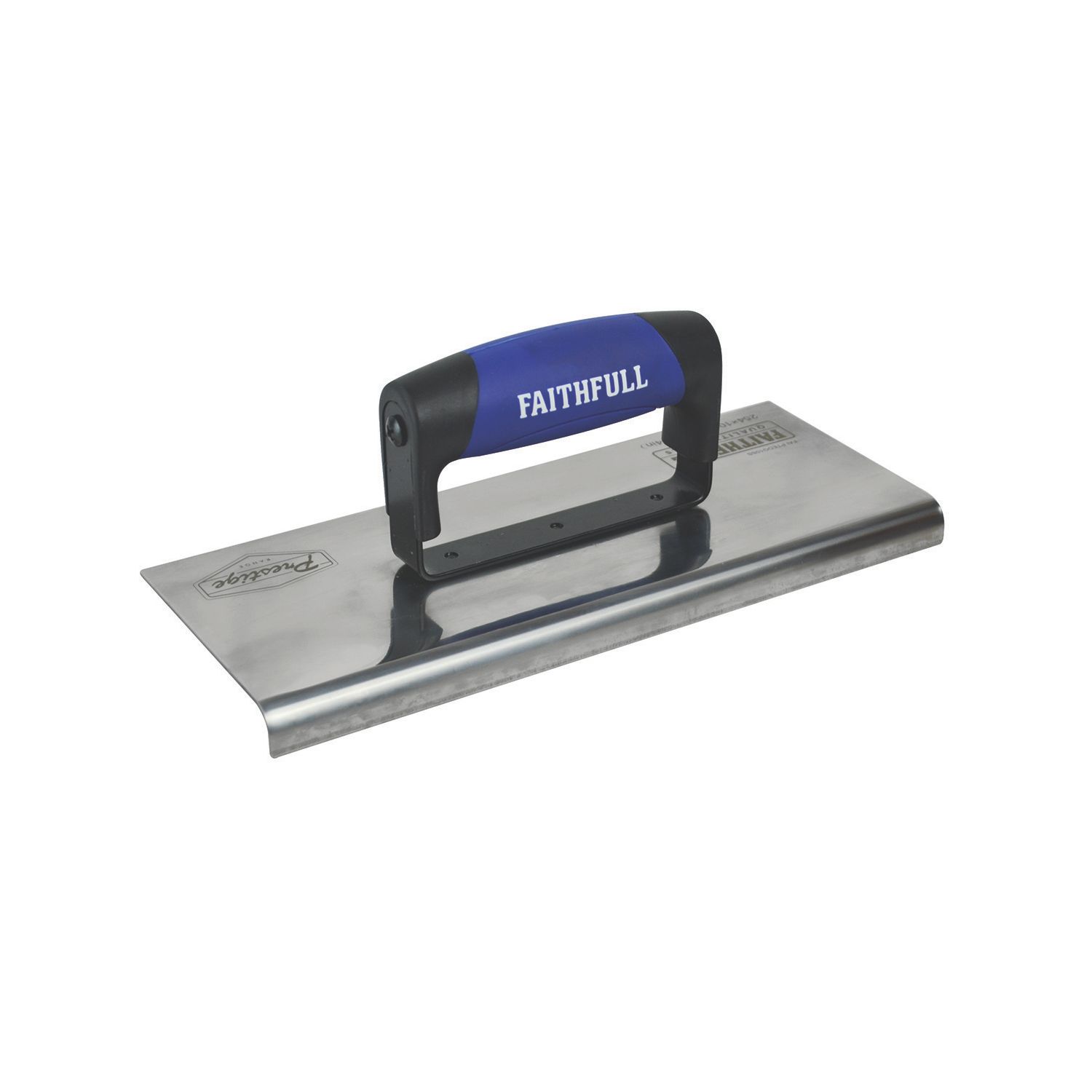 Faithfull Prestige External Curved Edging Trowel 10" x 4" (336HL)