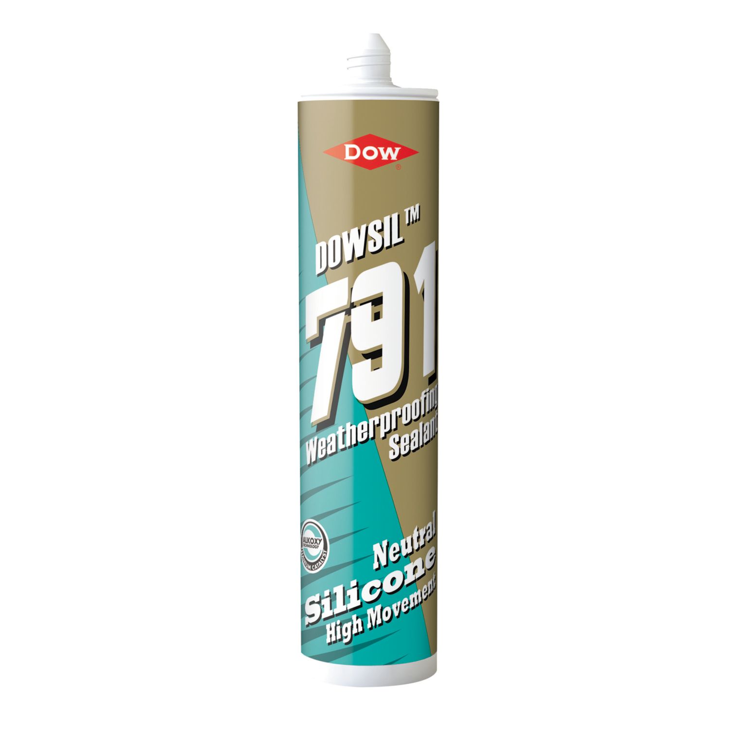 Dow 791 Weatherproofing Silicone Sealant White 310ml (33876)