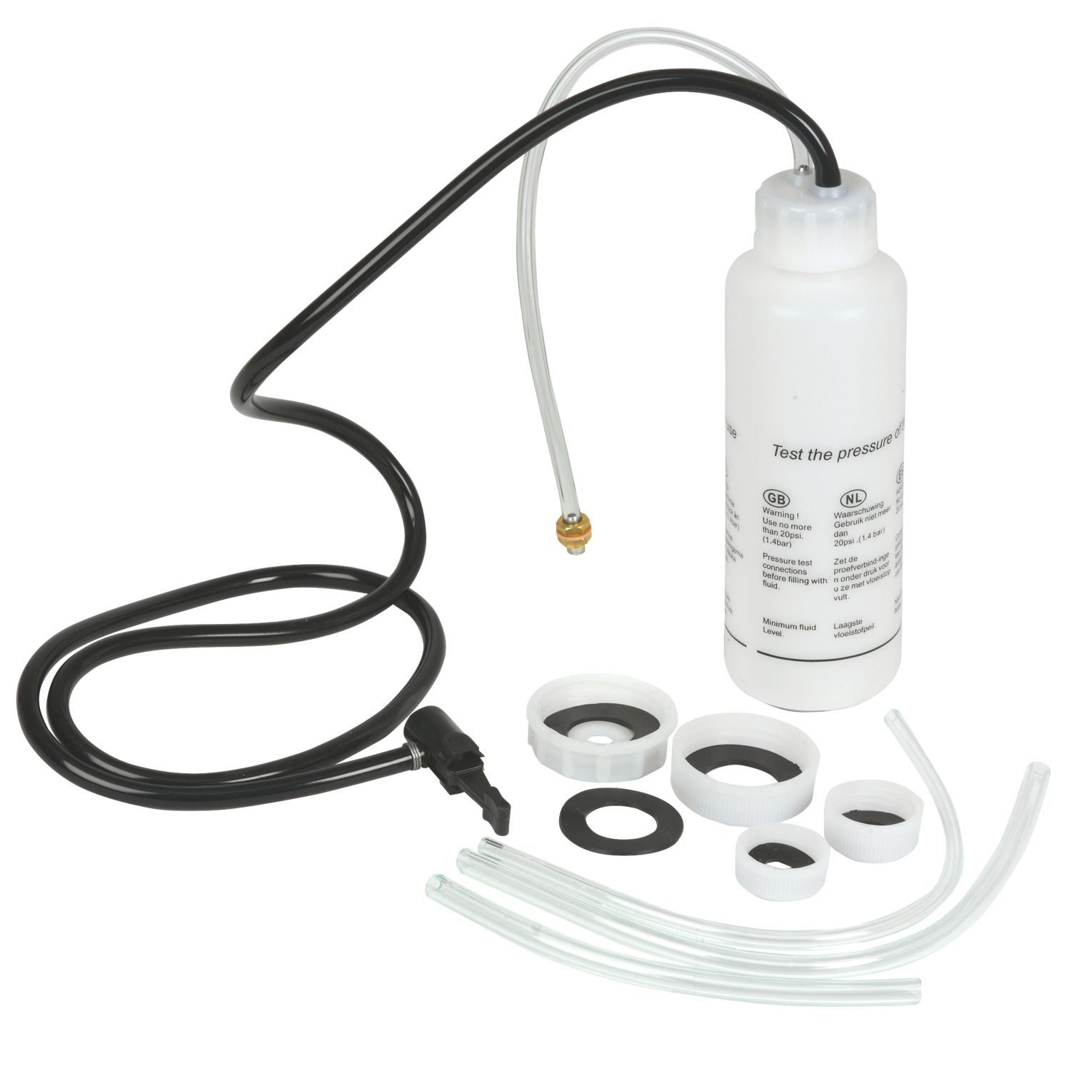 Gunson Brake Bleeding Kit 14 Piece Set (33881)